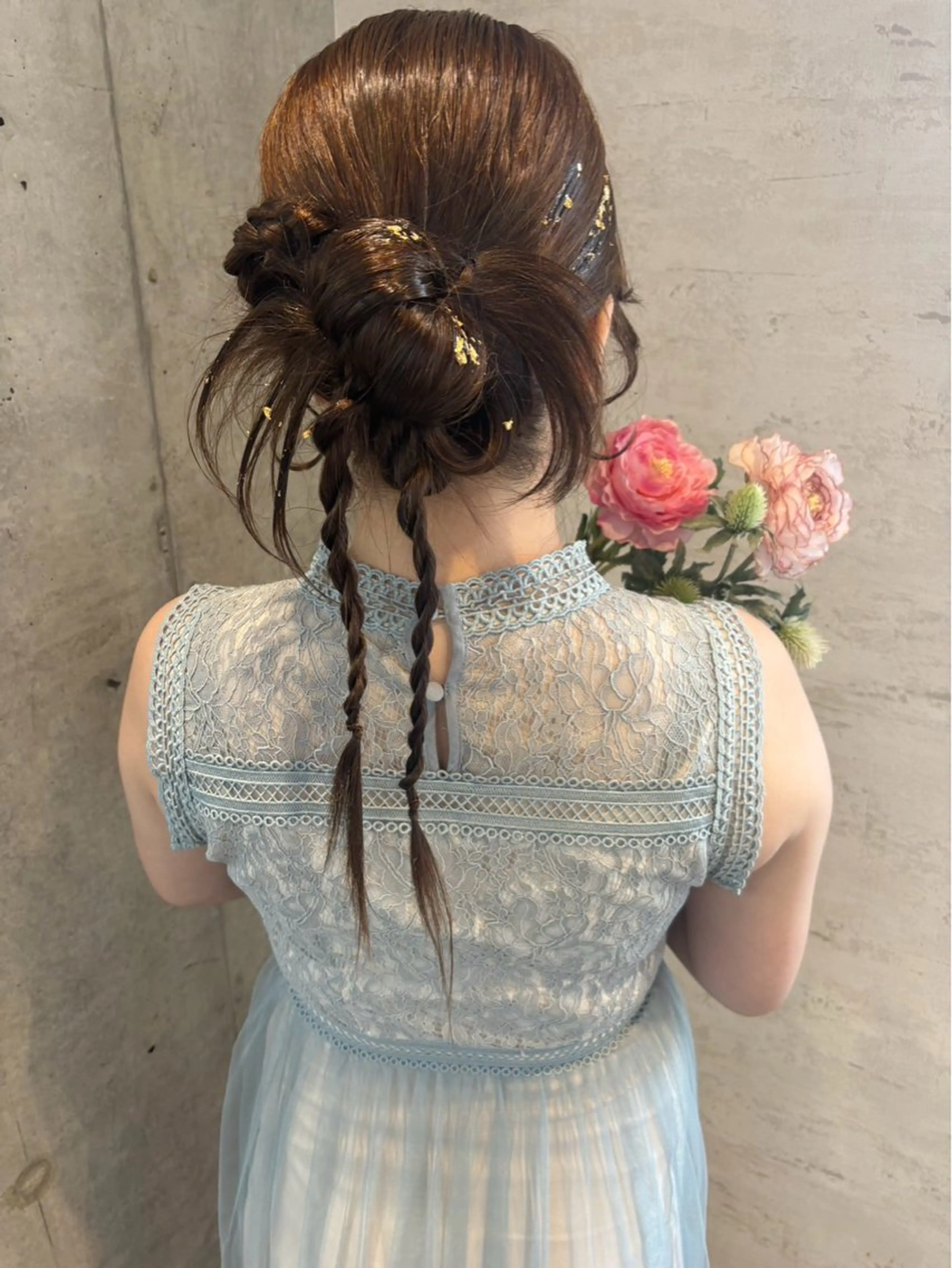 ロング ヘアアレンジ ヘアセット 美髪× ヘアセット✨Araiのヘアスタイル