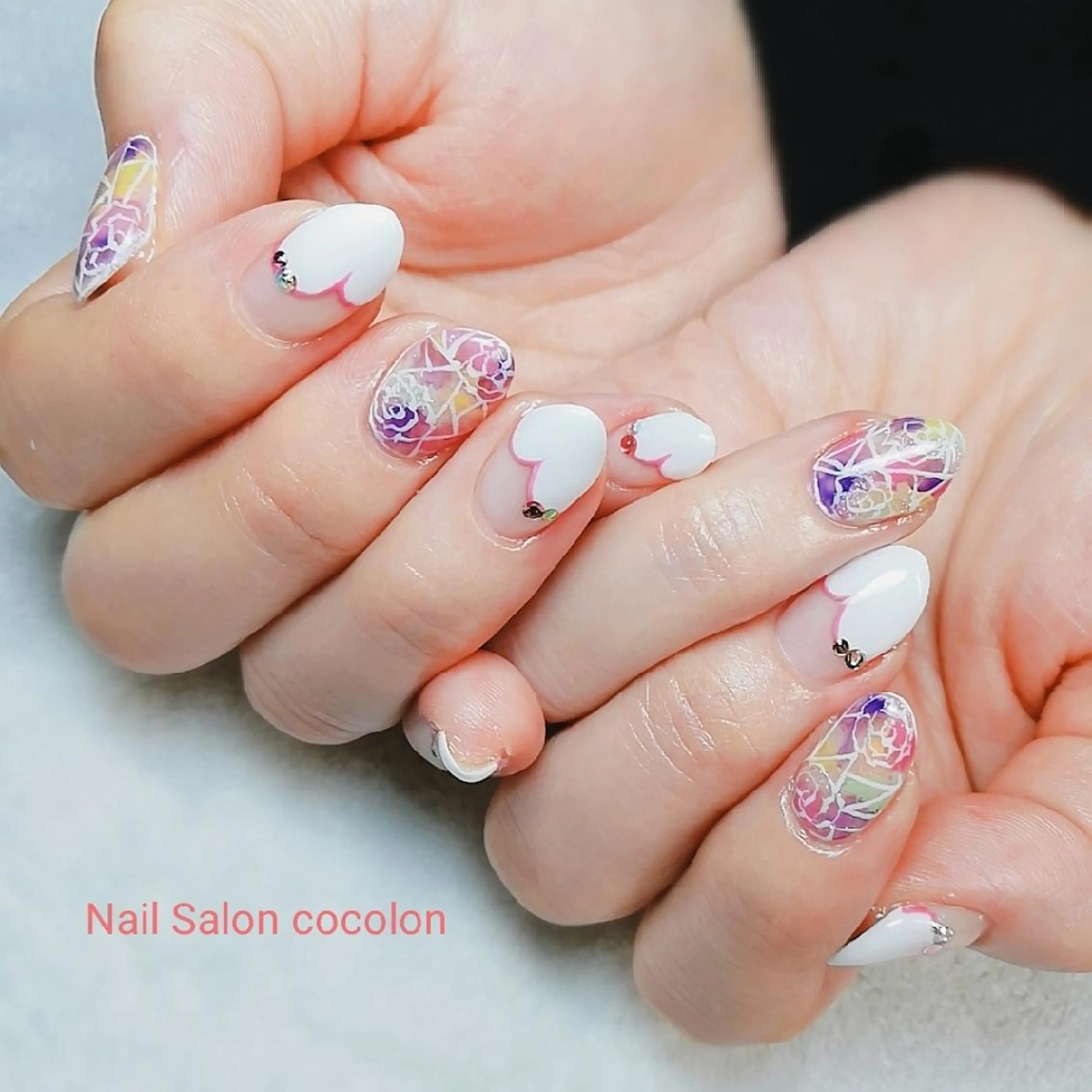 ネイル アートネイル ハンドネイル 柴崎 美幸のネイルデザイン