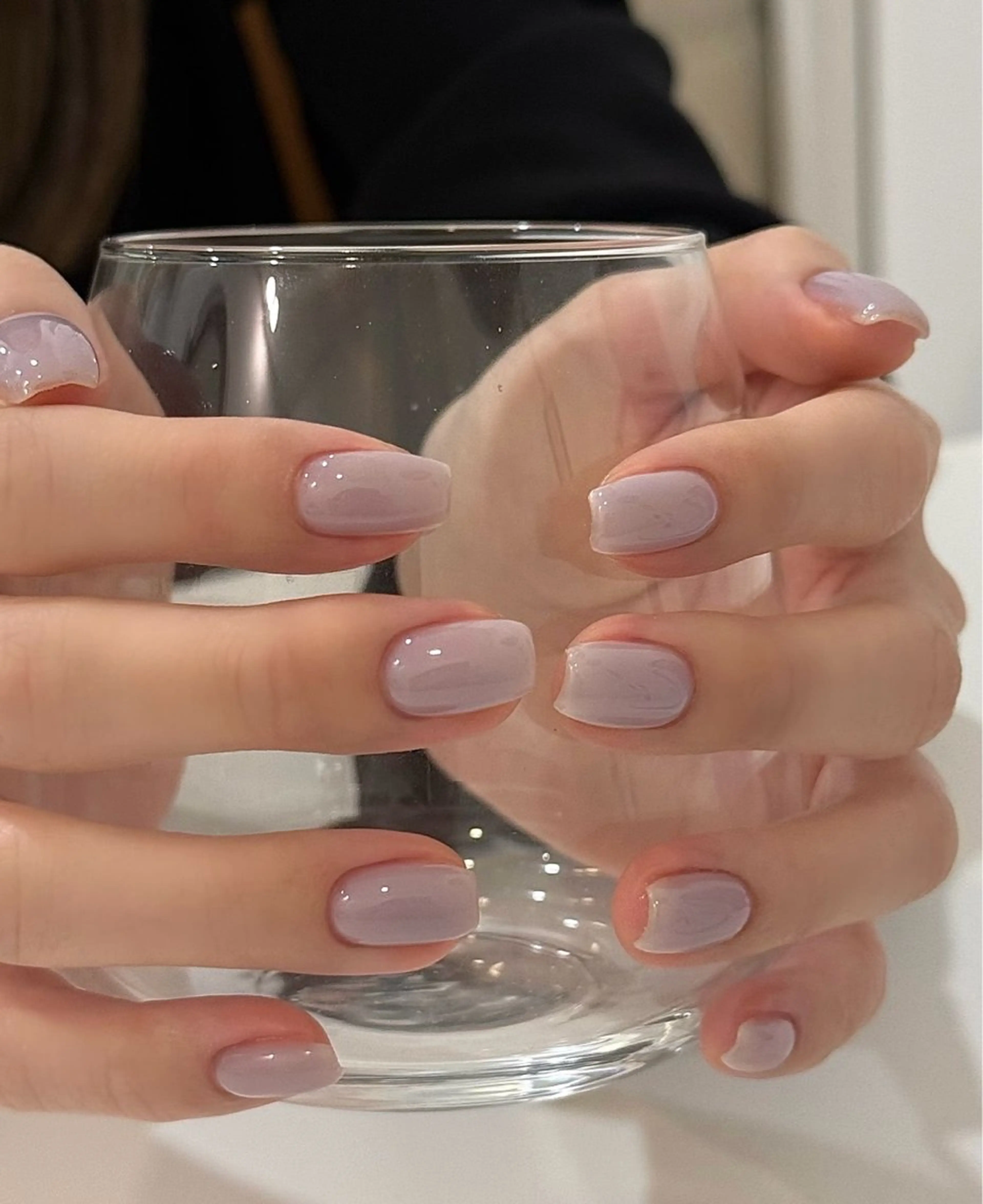 ネイル アートネイル オーロラネイル クリアネイル 長さ出し フレンチネイル ハンドネイル 佐藤 笹のネイルデザイン