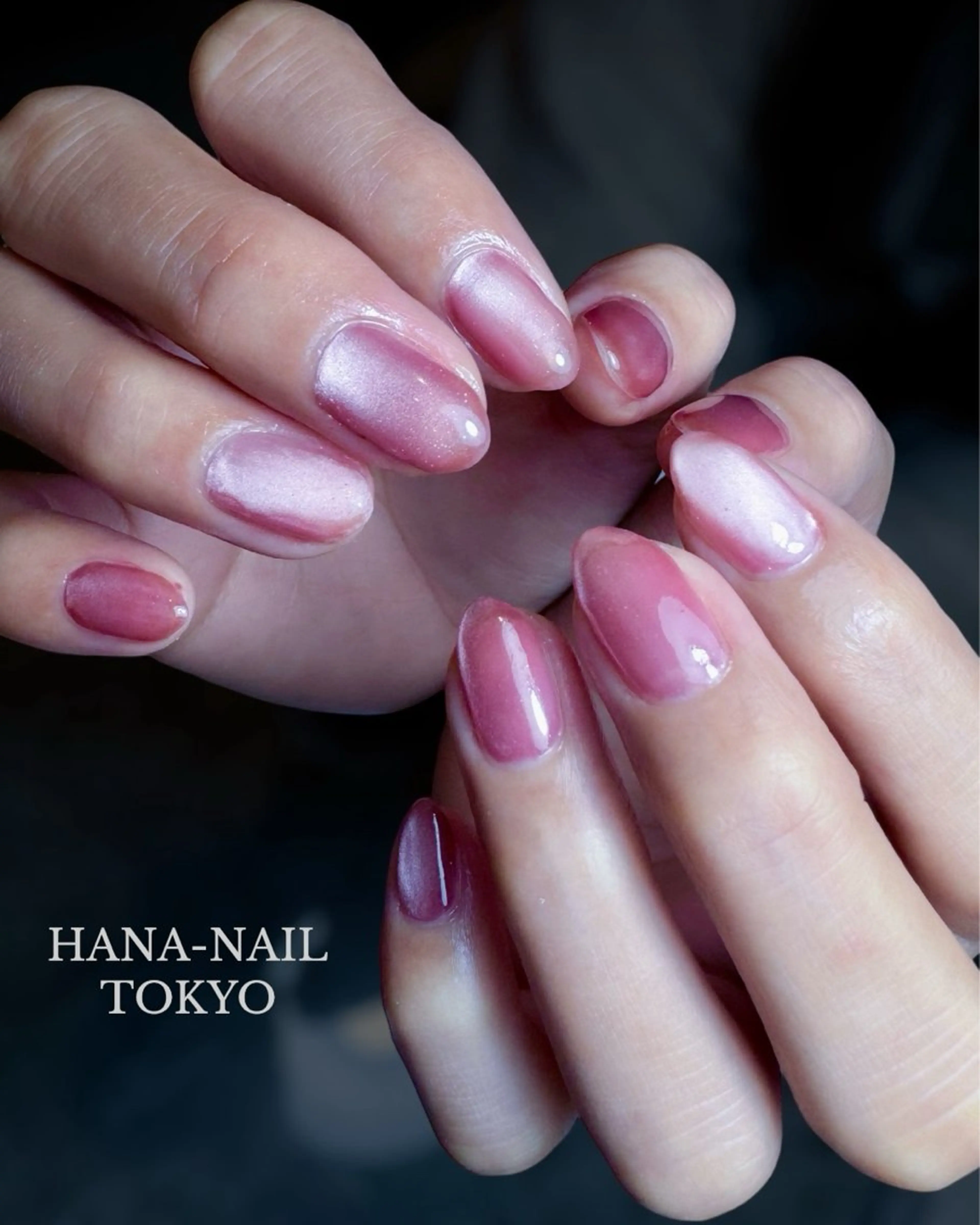 ネイル マグネットネイル ハンドネイル Kao hana-nailのネイルデザイン