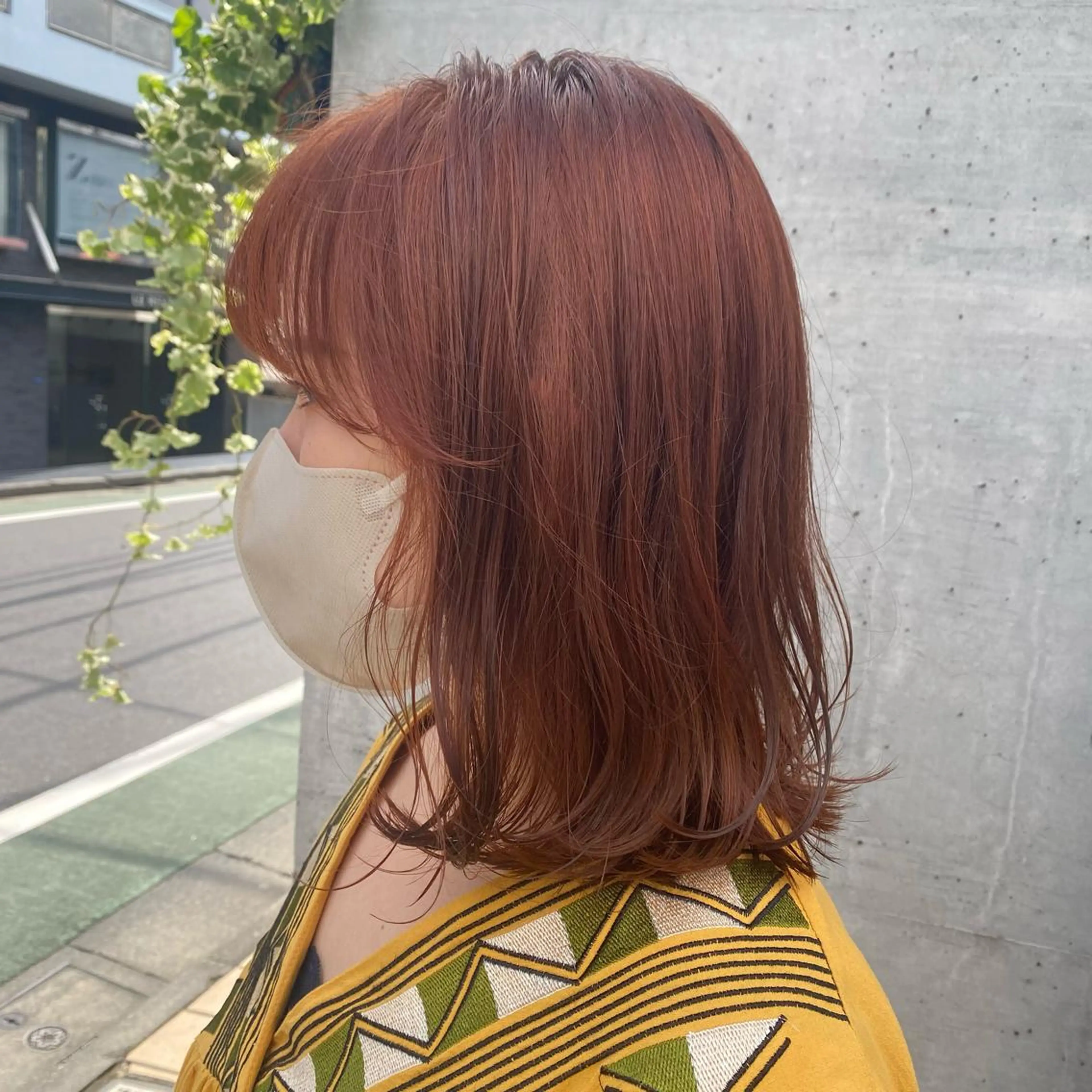 ミディアム カラー 🪭risa 暖色/レイヤー🪭のヘアスタイル