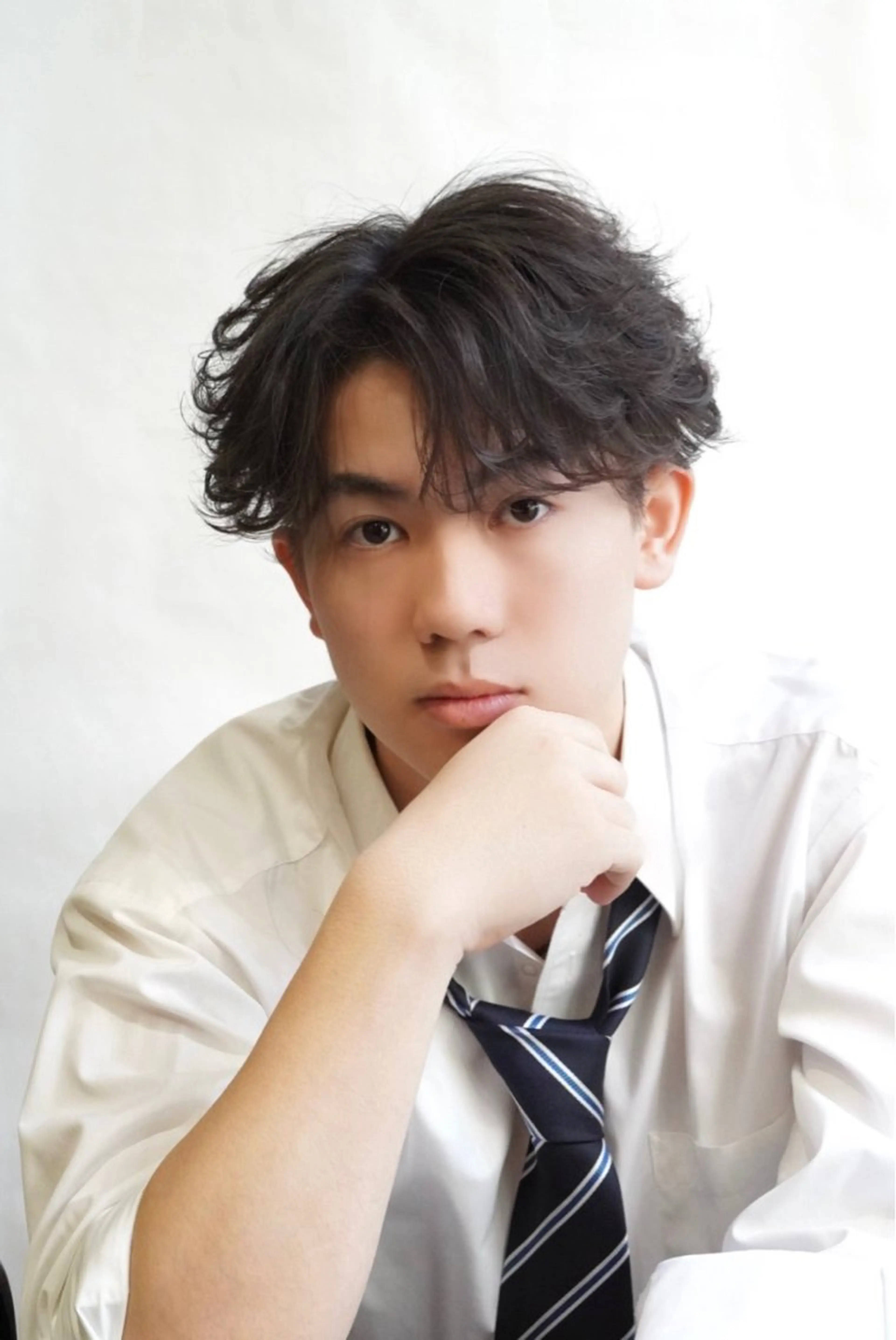 ショート パーマ メンズ ショートヘア カルマ/毛流れ/ メンズヘア/荒井博之のヘアスタイル