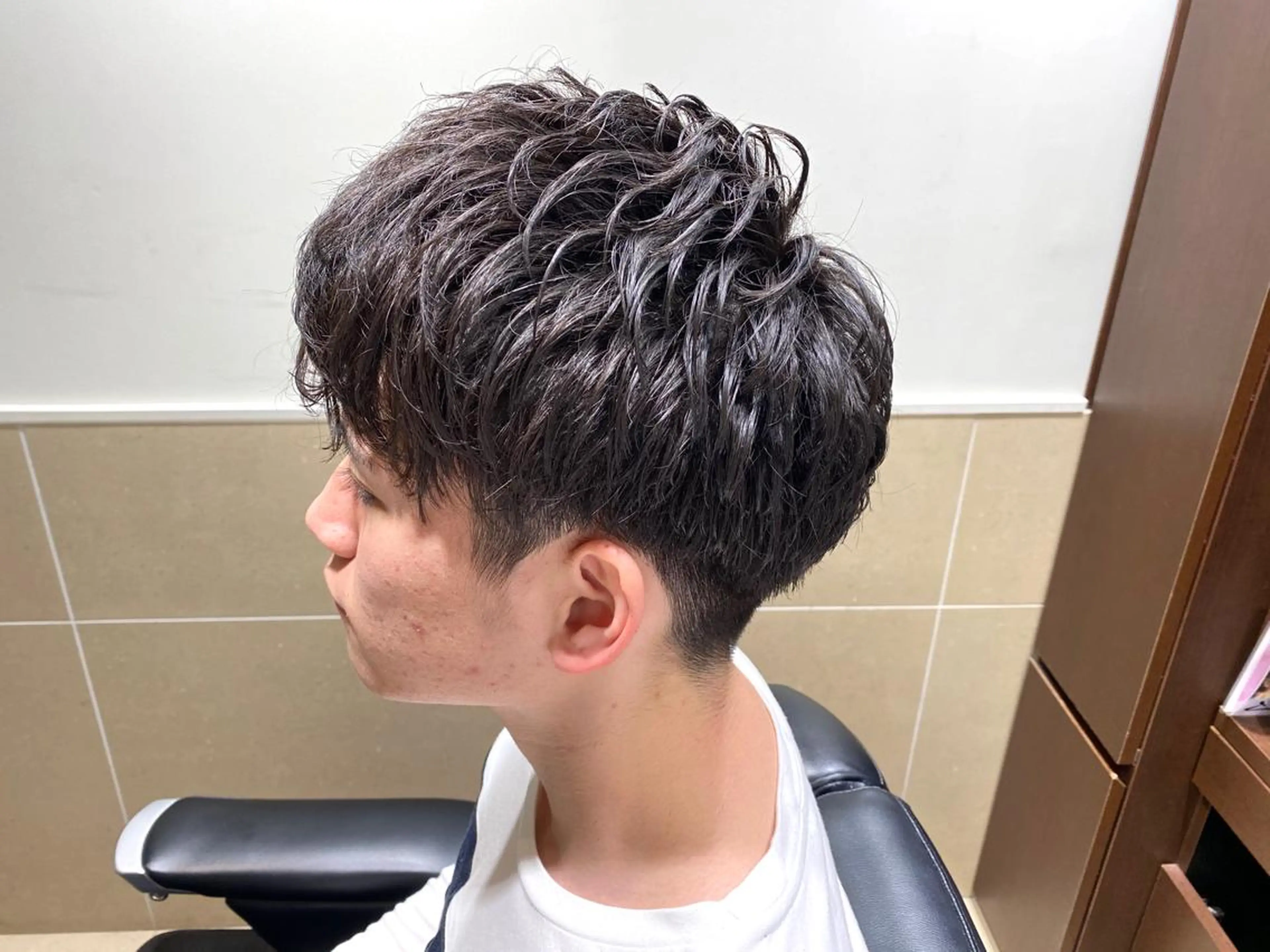 ミディアム メンズ HIRO GINZA 池袋東口店所属・林田 龍明のヘアスタイル