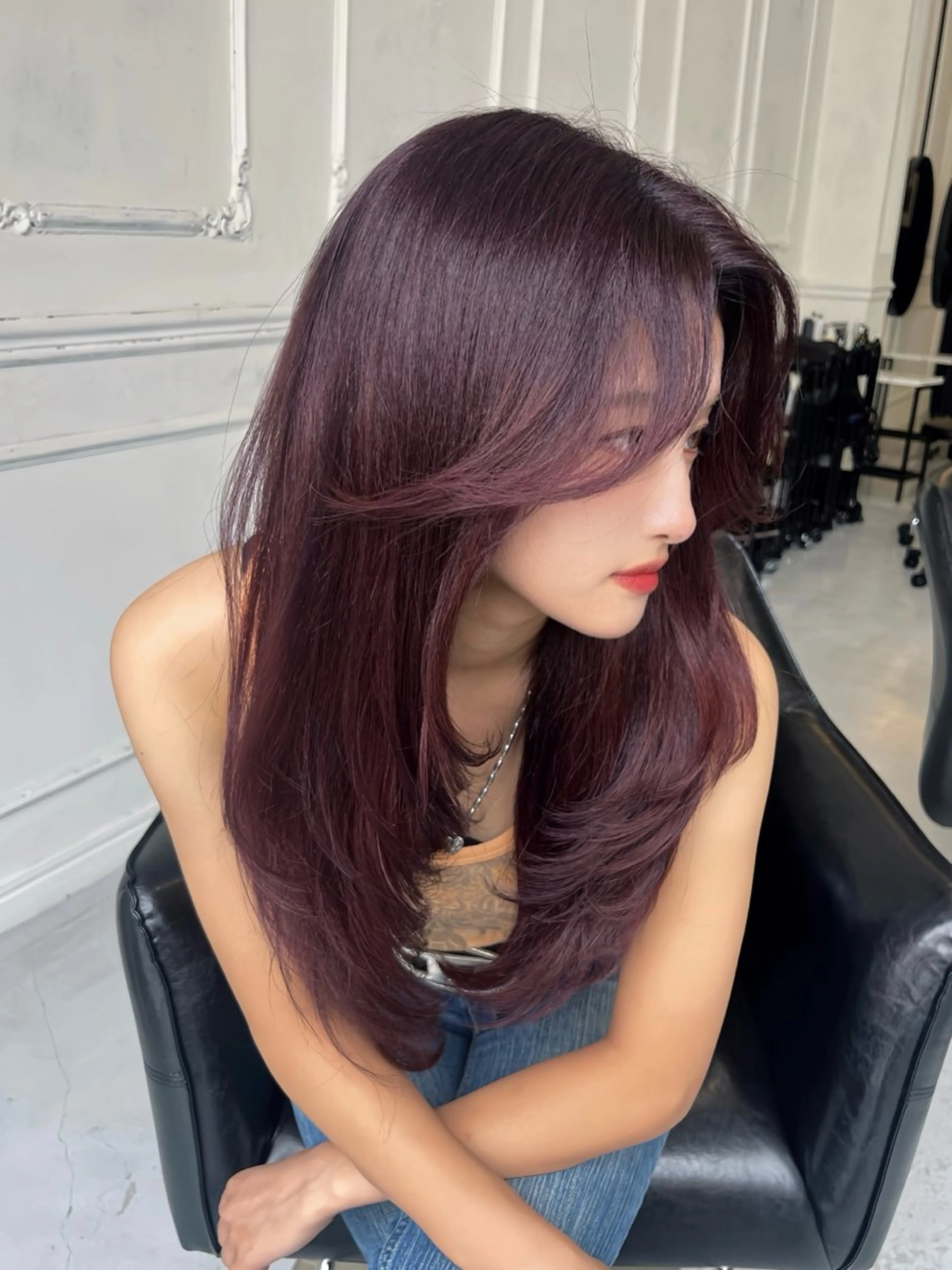 ロング カラー Maison Halu YUKIのヘアスタイル