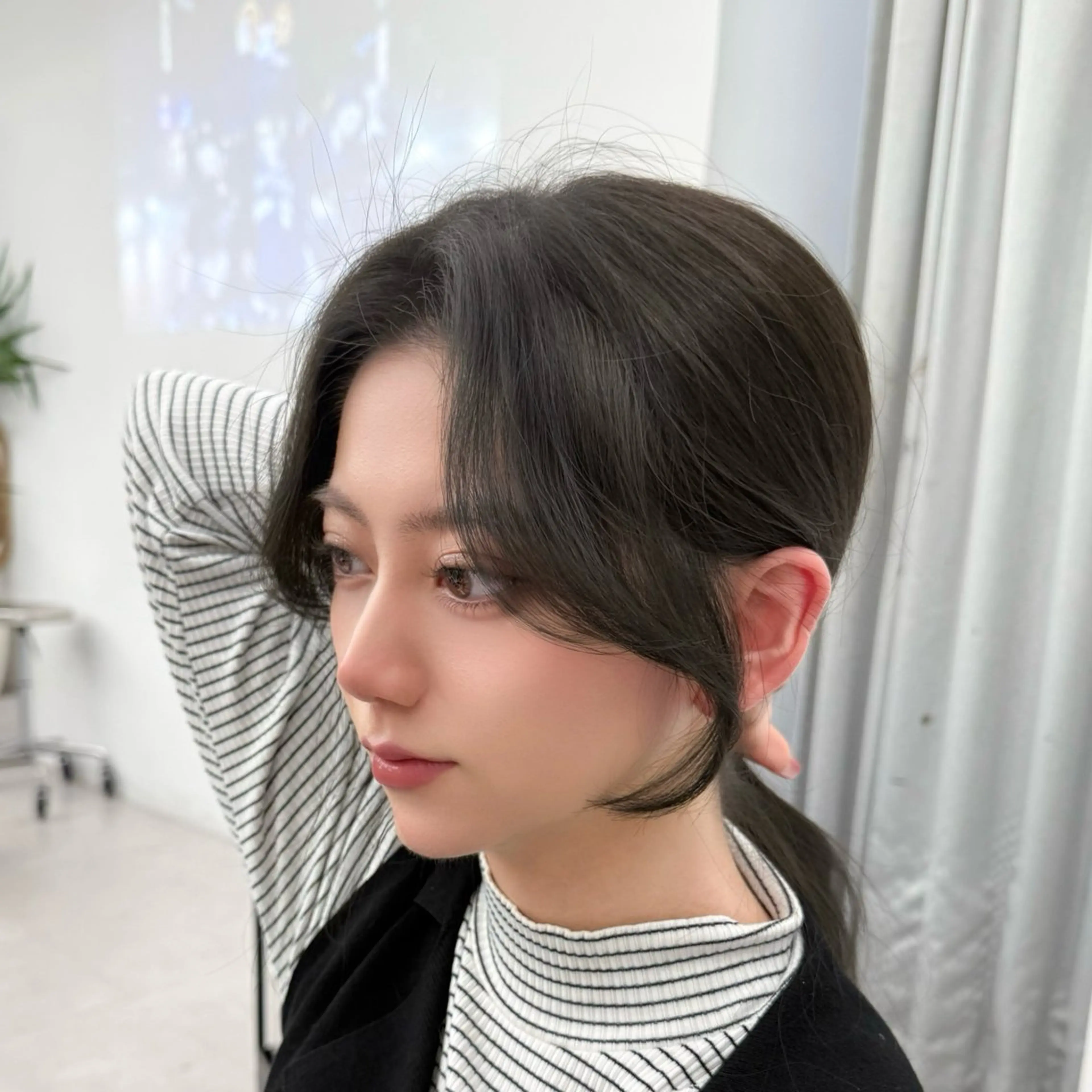 ロング カラー くびれヘア 髪質改善 韓国風ヘア レイヤーカット 似合わせカット カット ヘアカラー トリートメント 韓国ヘア🇰🇷× 髪質改善🫧テルのヘアスタイル