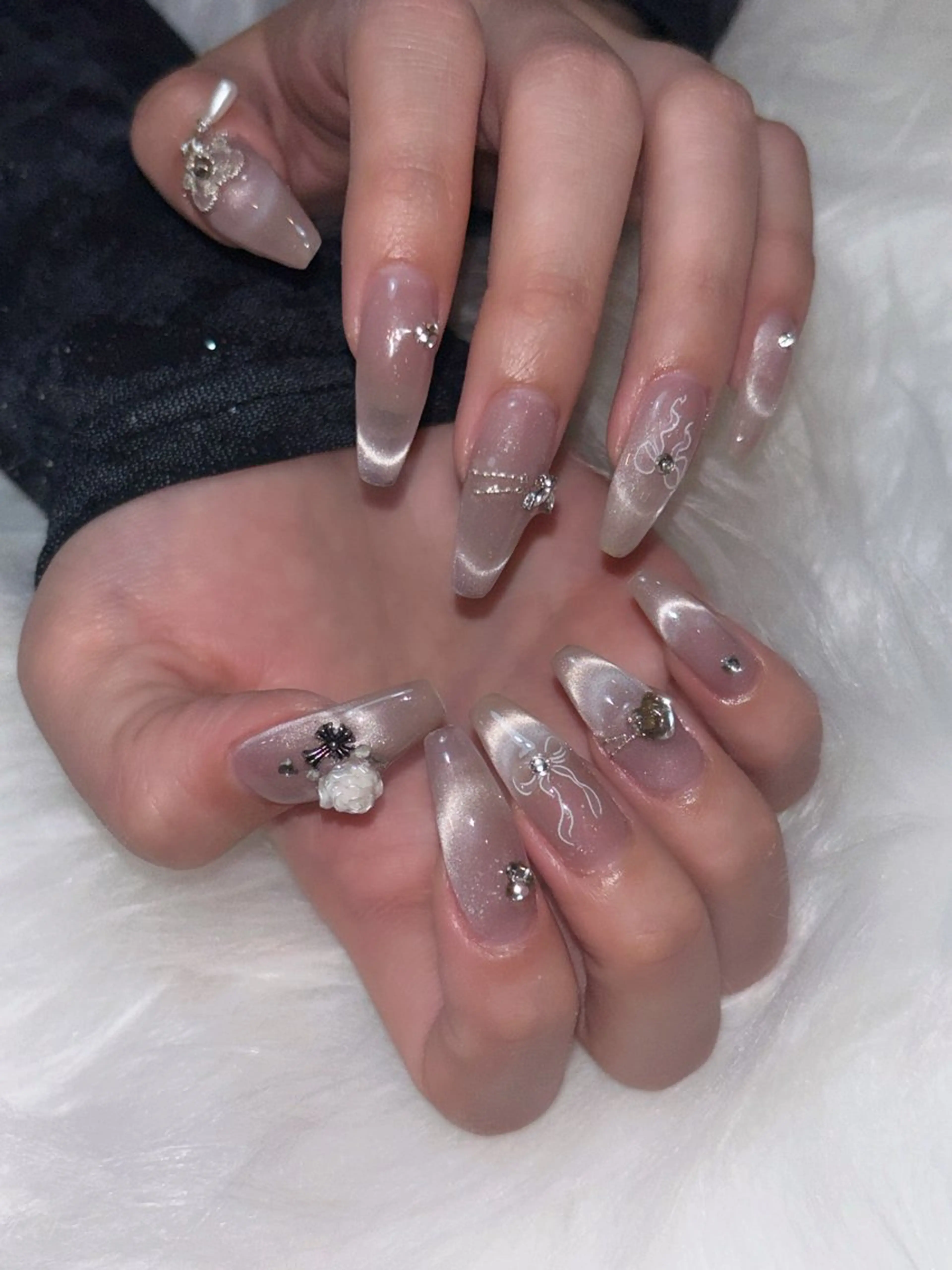 ネイル 名古屋ワンホンネイル 沙理亜のネイルデザイン