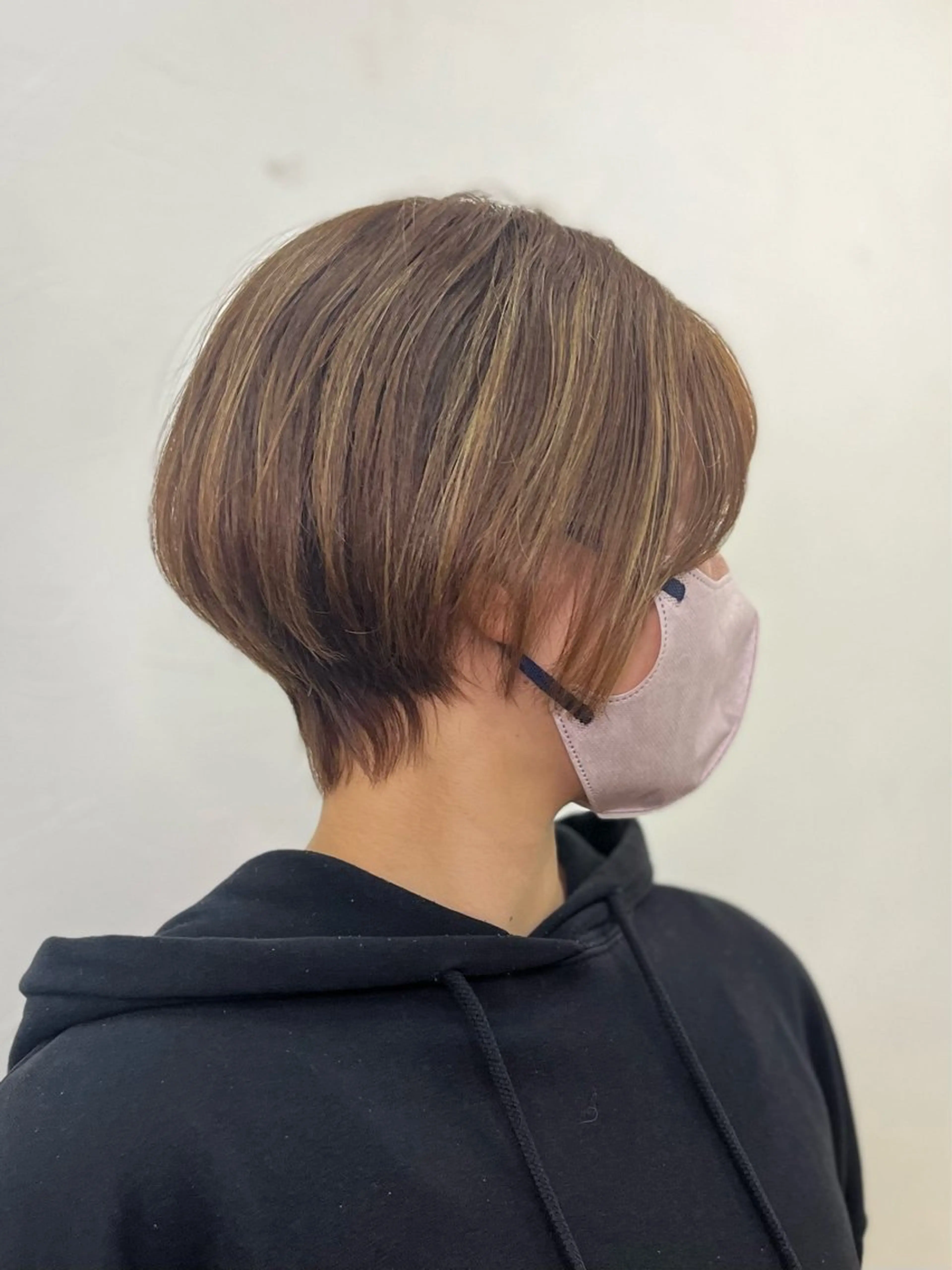 ショート くびれヘア ショートヘア 冨田 豊のヘアスタイル