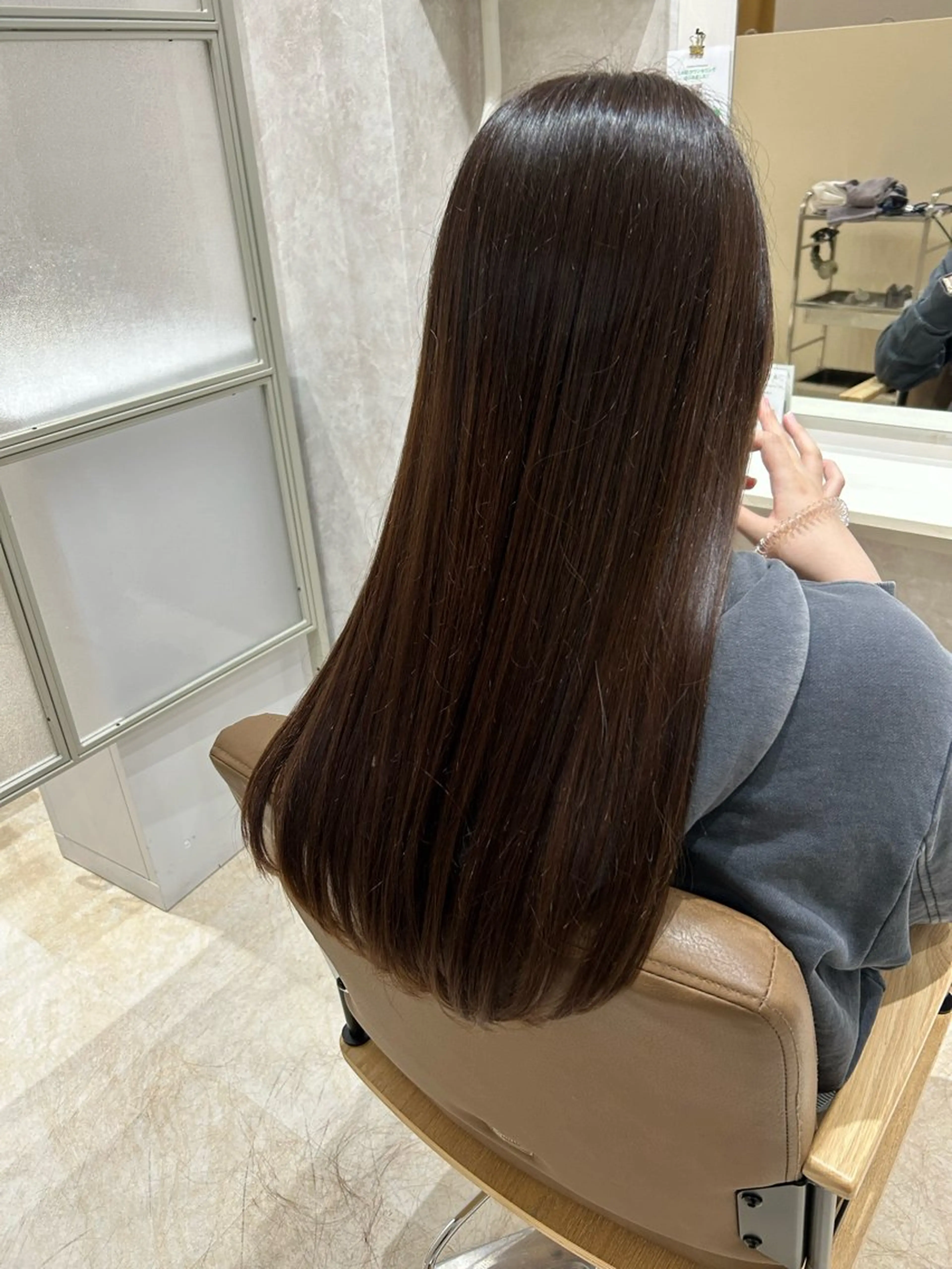 セミロング 💙まこと💙艶 カラー(Rico)のヘアスタイル