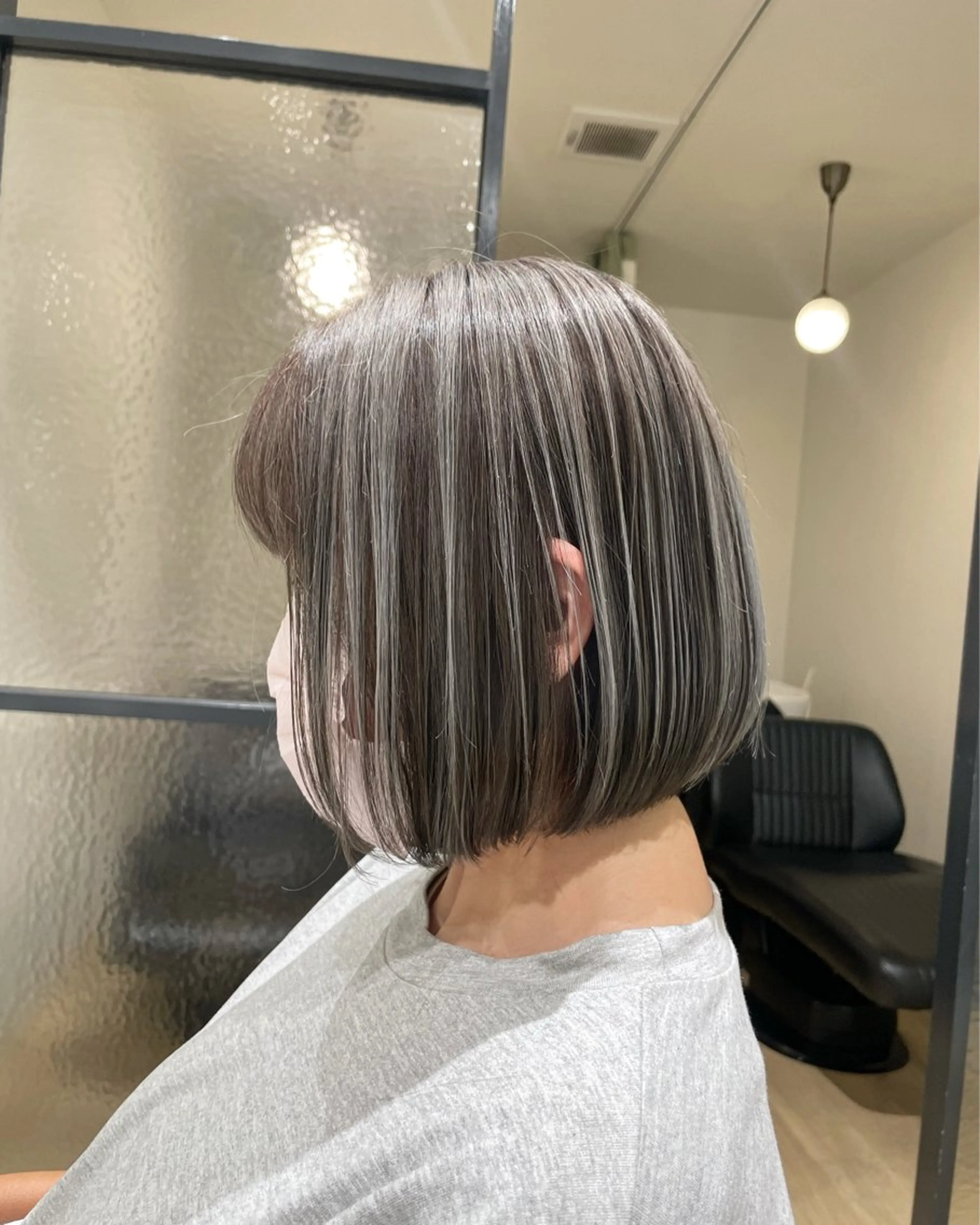 ミディアム ハイライト カット ヘアカラー トリートメント TAKU 美容師のヘアスタイル