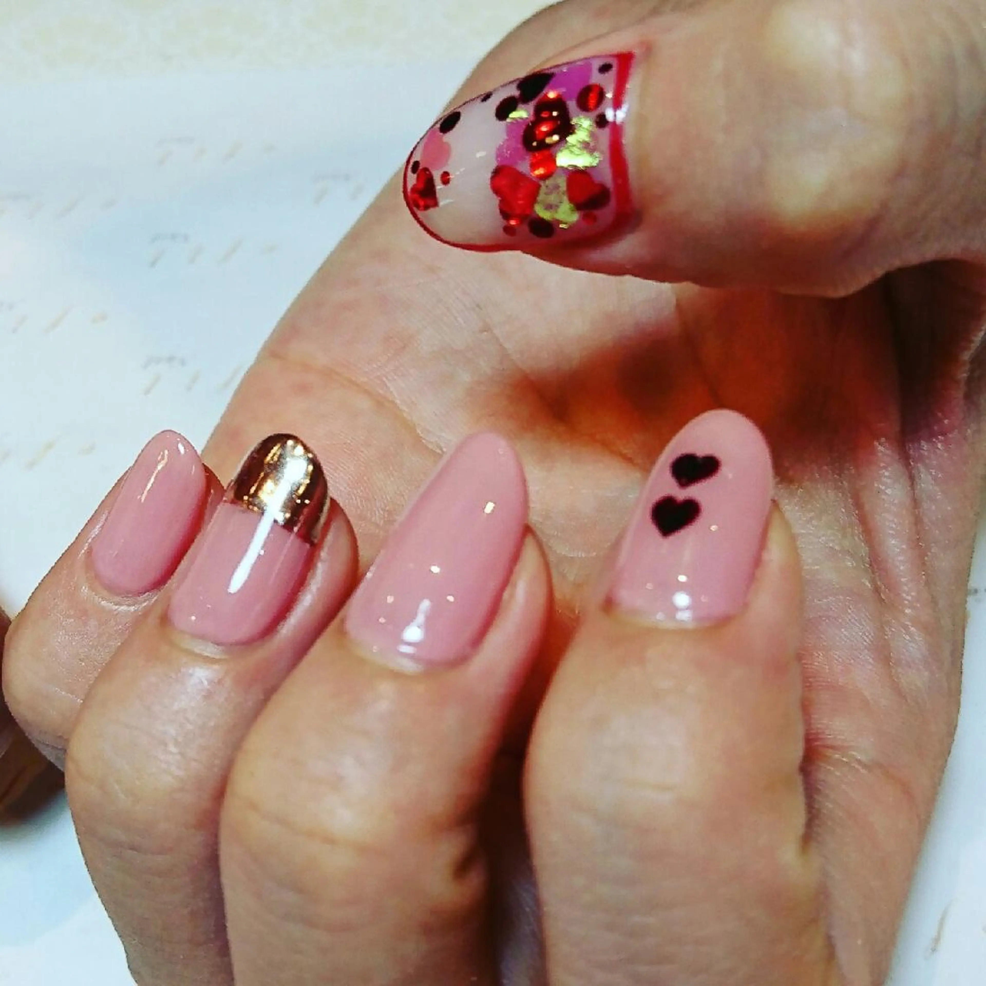 ネイル 持ち込み みー shakushiroのネイルデザイン