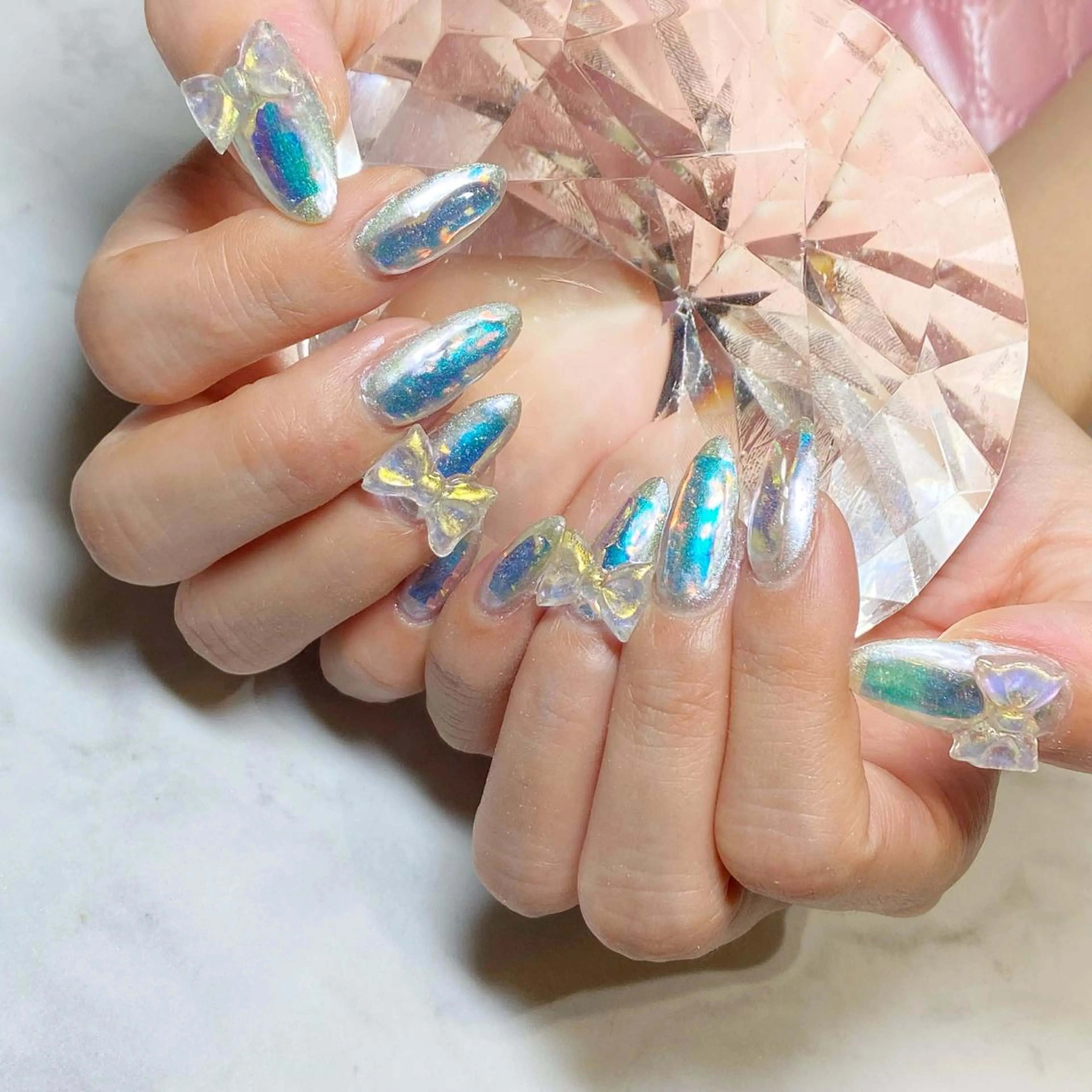 ネイル ジェルネイル ロングネイル YUN 💅のネイルデザイン