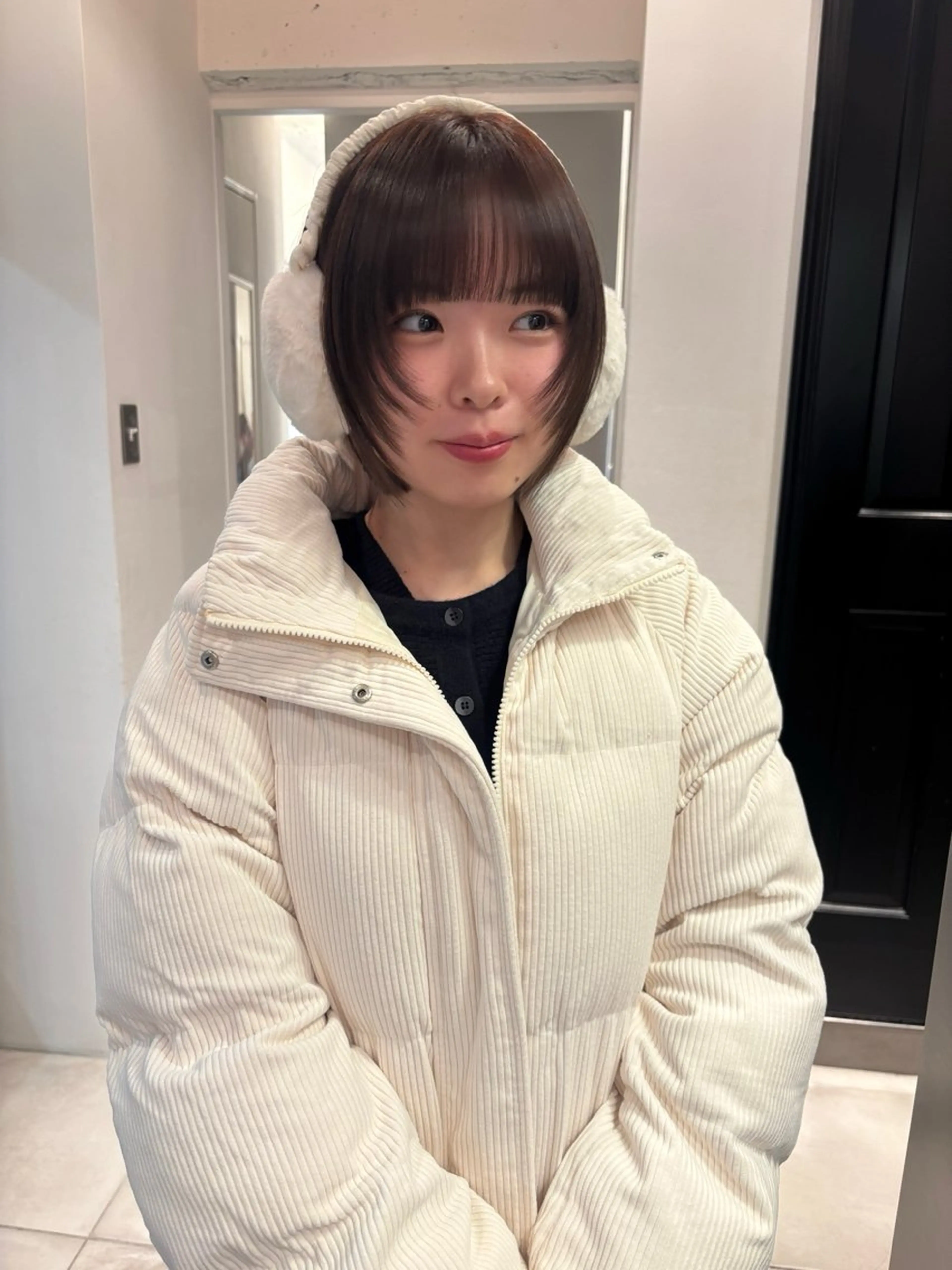 ショート カラー カット riria/ボブ /透明感カラー🎀のヘアスタイル