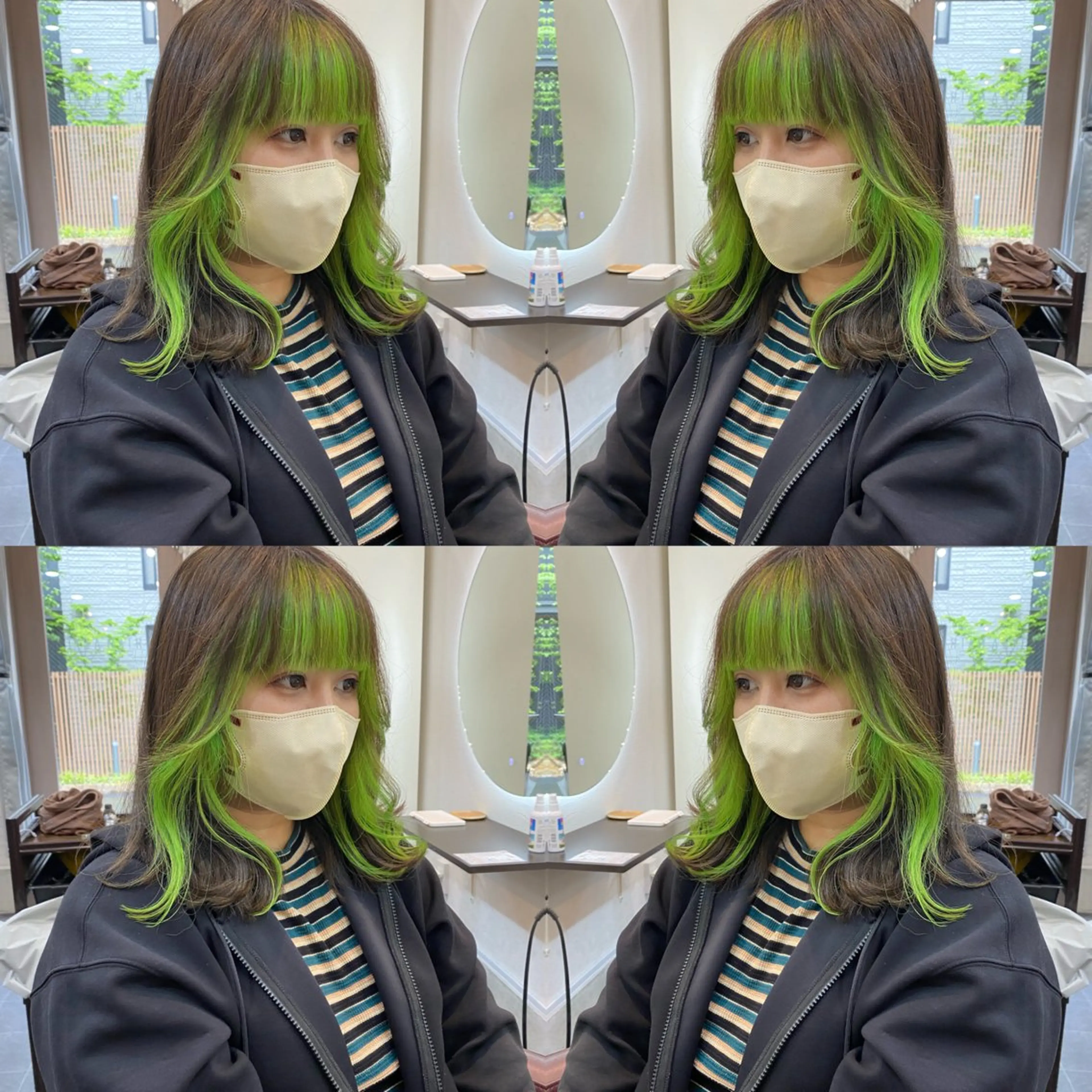 ミディアム カラー 🌴TELAHAIR 葛西店RIKU🌊のヘアスタイル