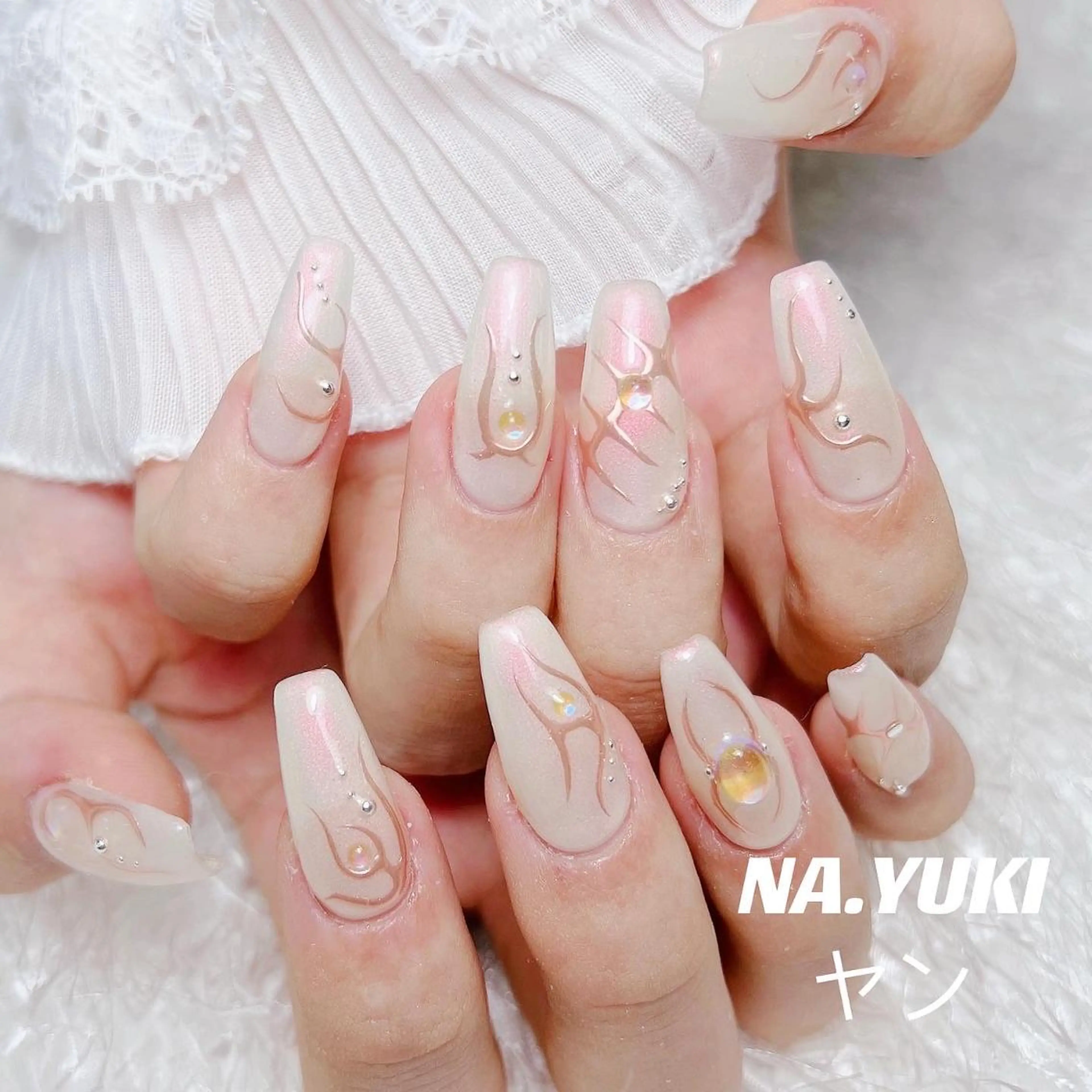 ネイル ハンドネイル 🎀 moo~ 🎀のネイルデザイン