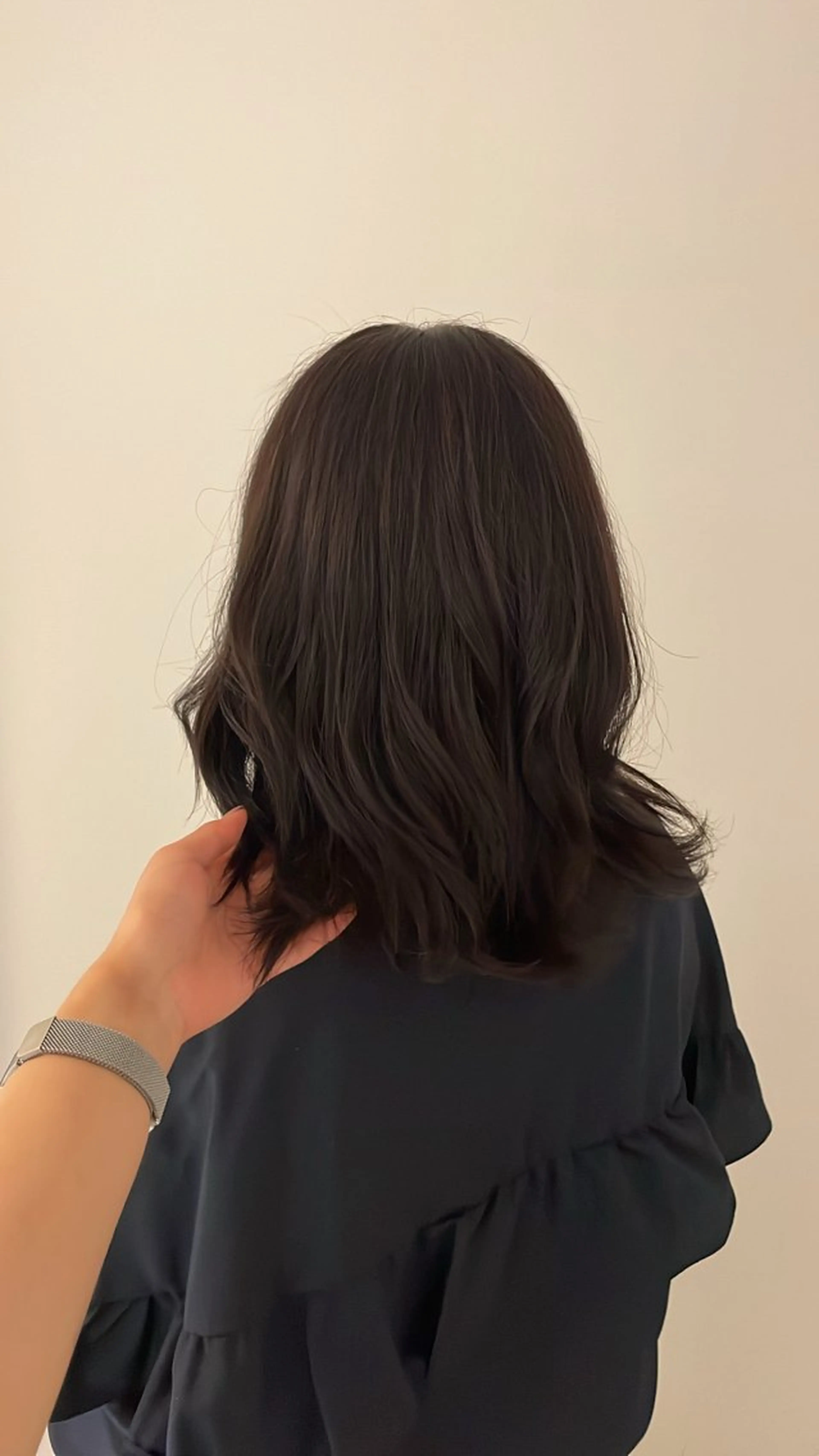 ミディアム カラー ブラウンカラー ヘアカラー 🦋カラーモデル募集 🦋荒木彩花のヘアスタイル