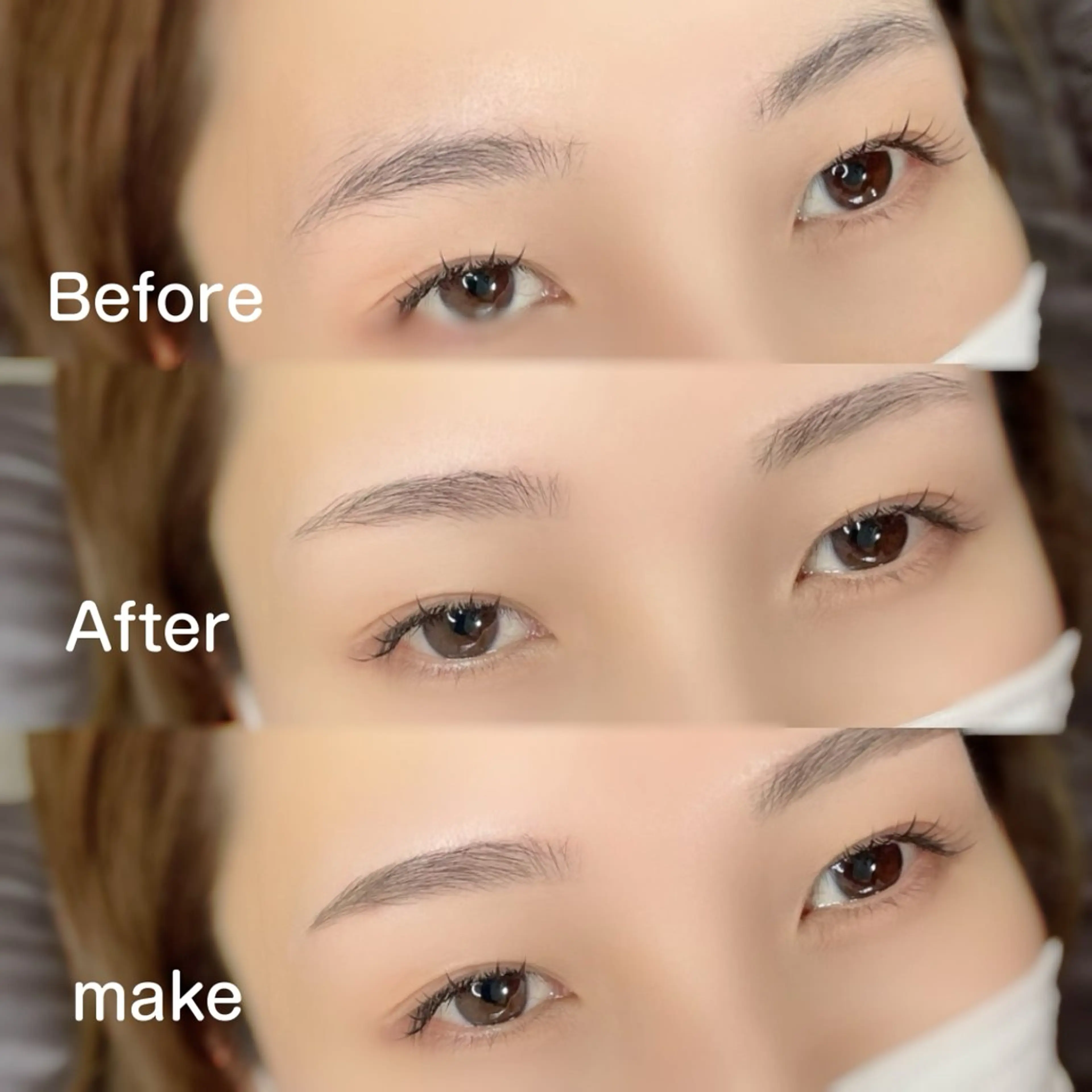 アイブロウ ワックス脱毛 眉カット まつげパーマ／眉毛 H e l l aの眉毛・アイブロウイメージ