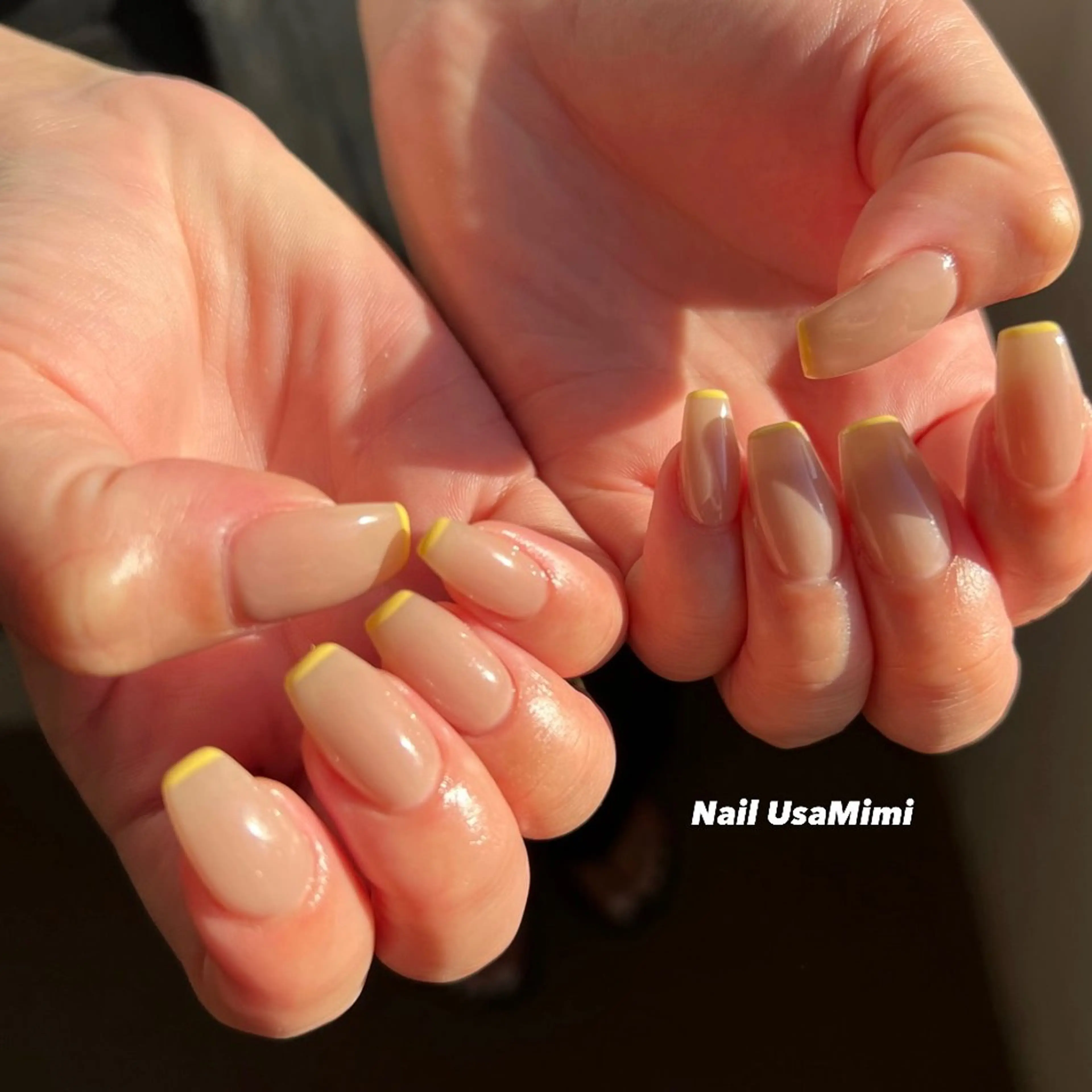 ネイル フットネイル ジェルネイル マグネットネイル 持ち込み ニュアンスネイル 本町ネイルNail UsaMimiのネイルデザイン