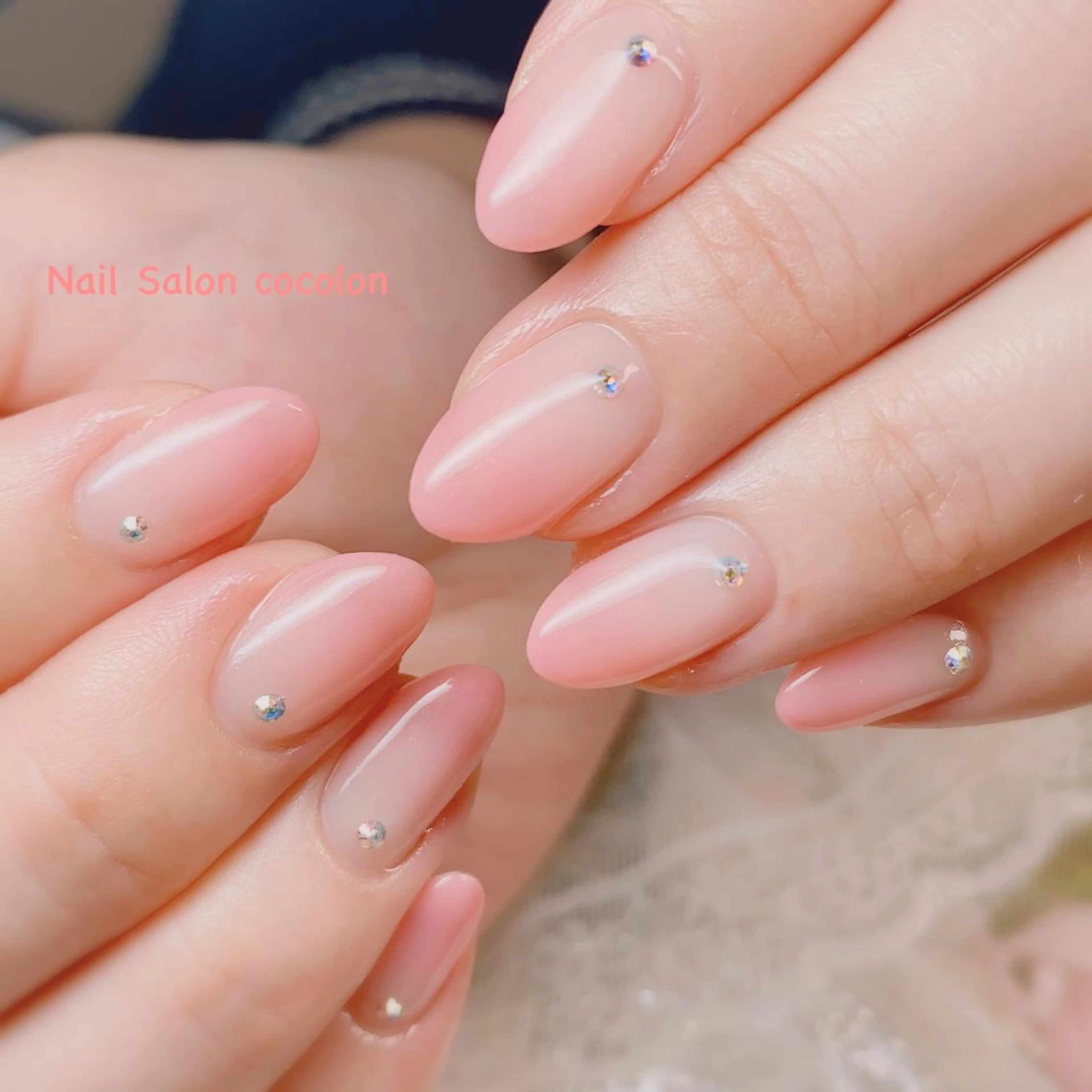 ネイル ストーンネイル ハンドネイル 柴崎 美幸のネイルデザイン