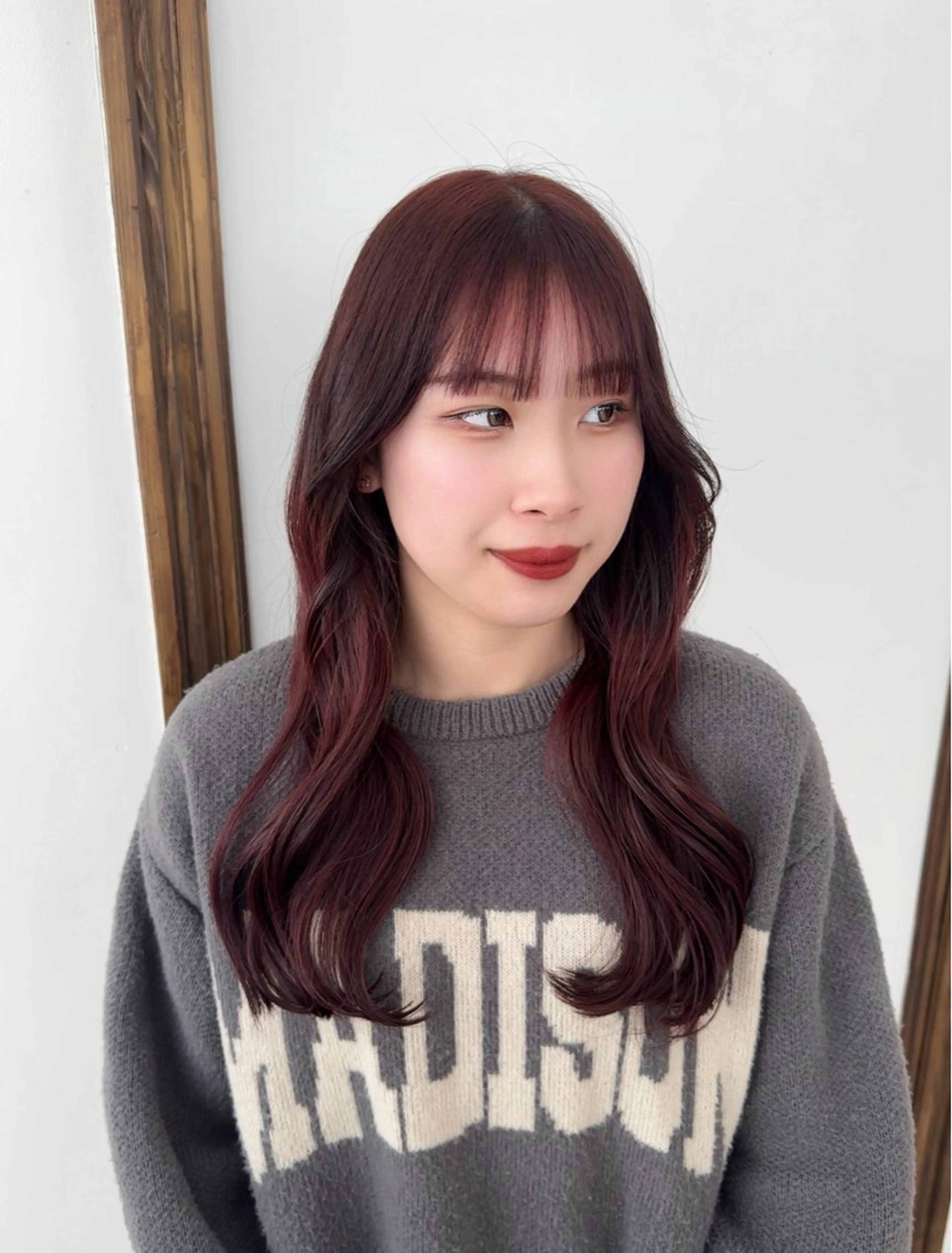 カラー ヘアカラー 小野寺 彩圭のヘアスタイル