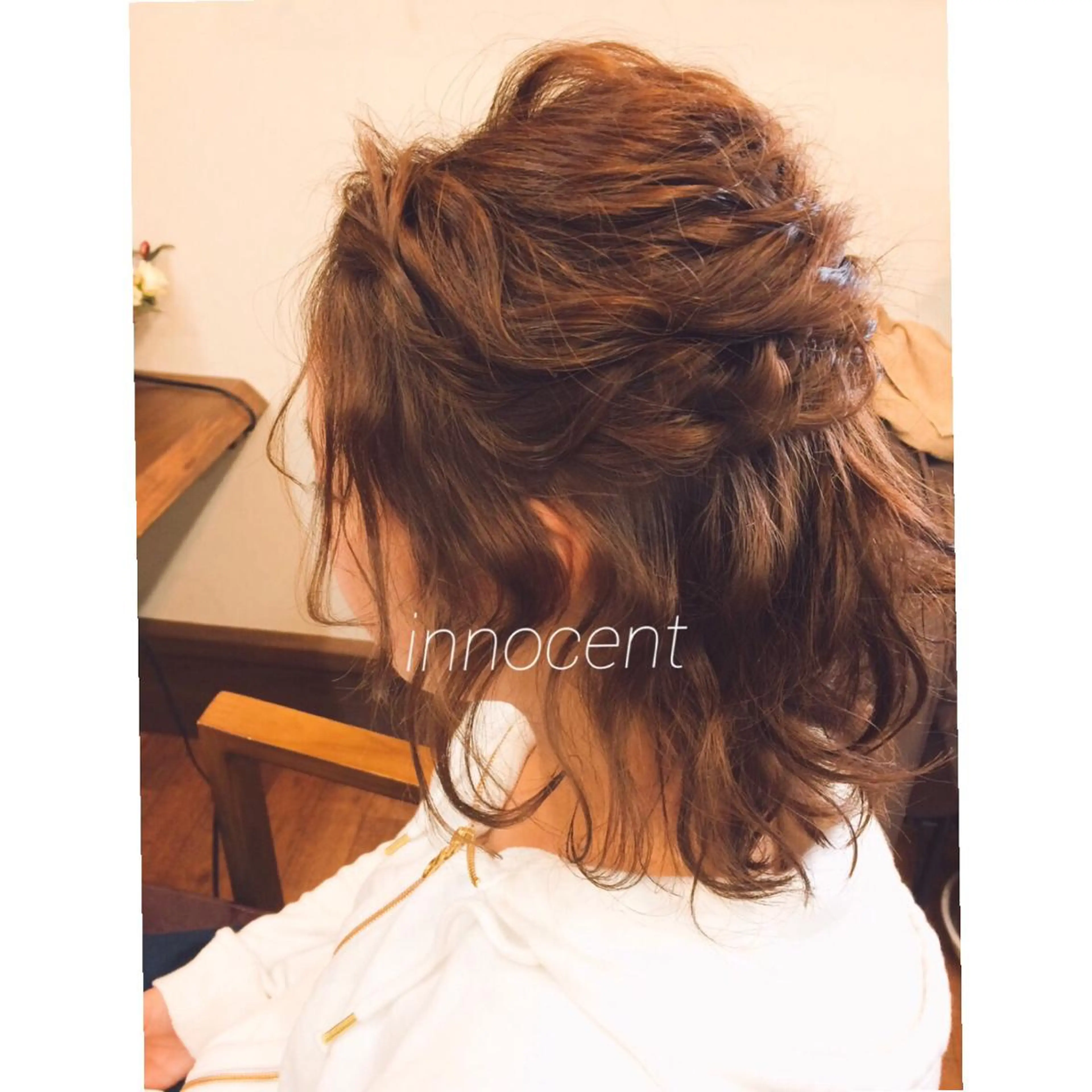ヘアセットの写真