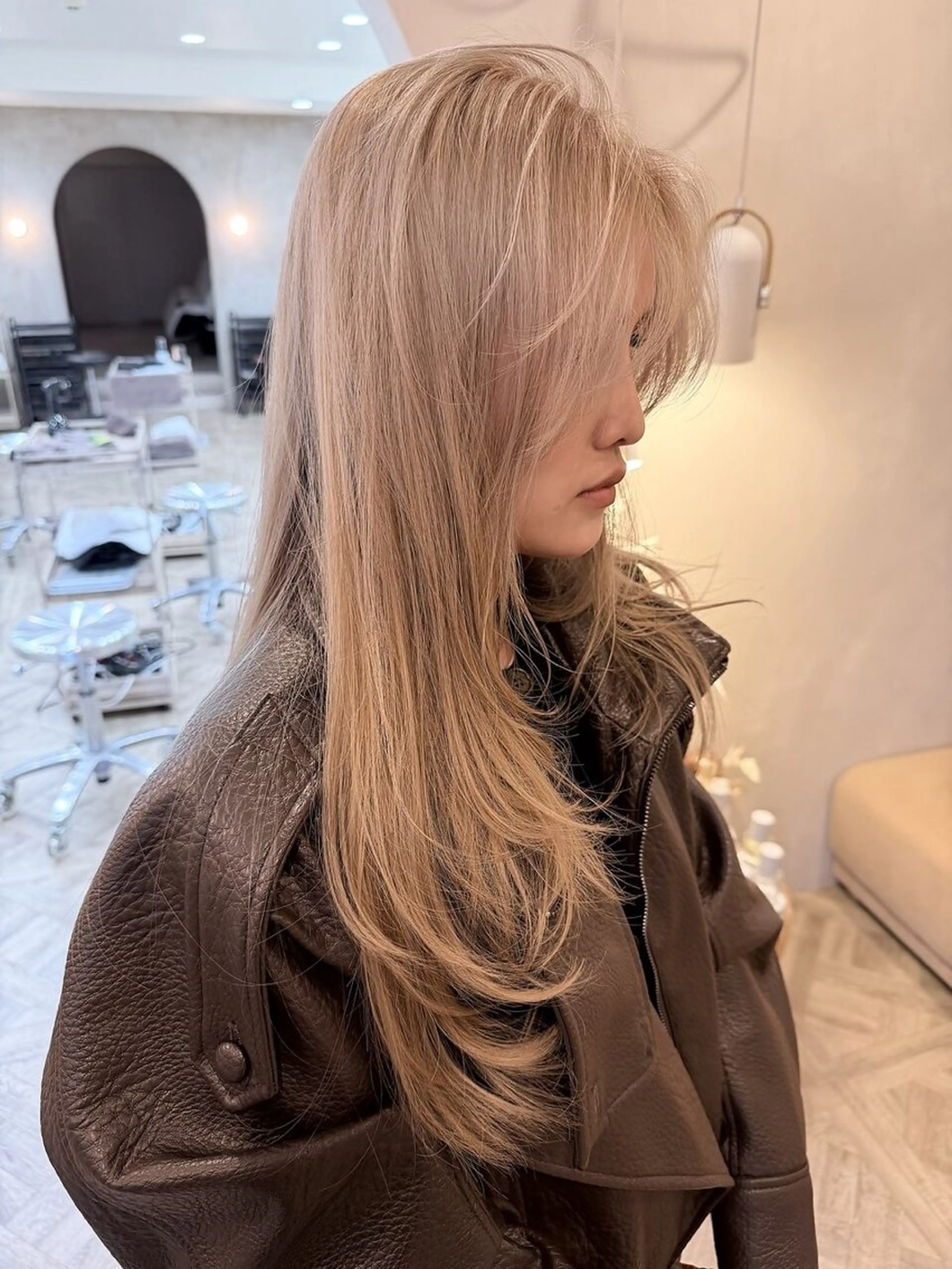 カラー ブリーチ募集🎀 Yuuのヘアスタイル