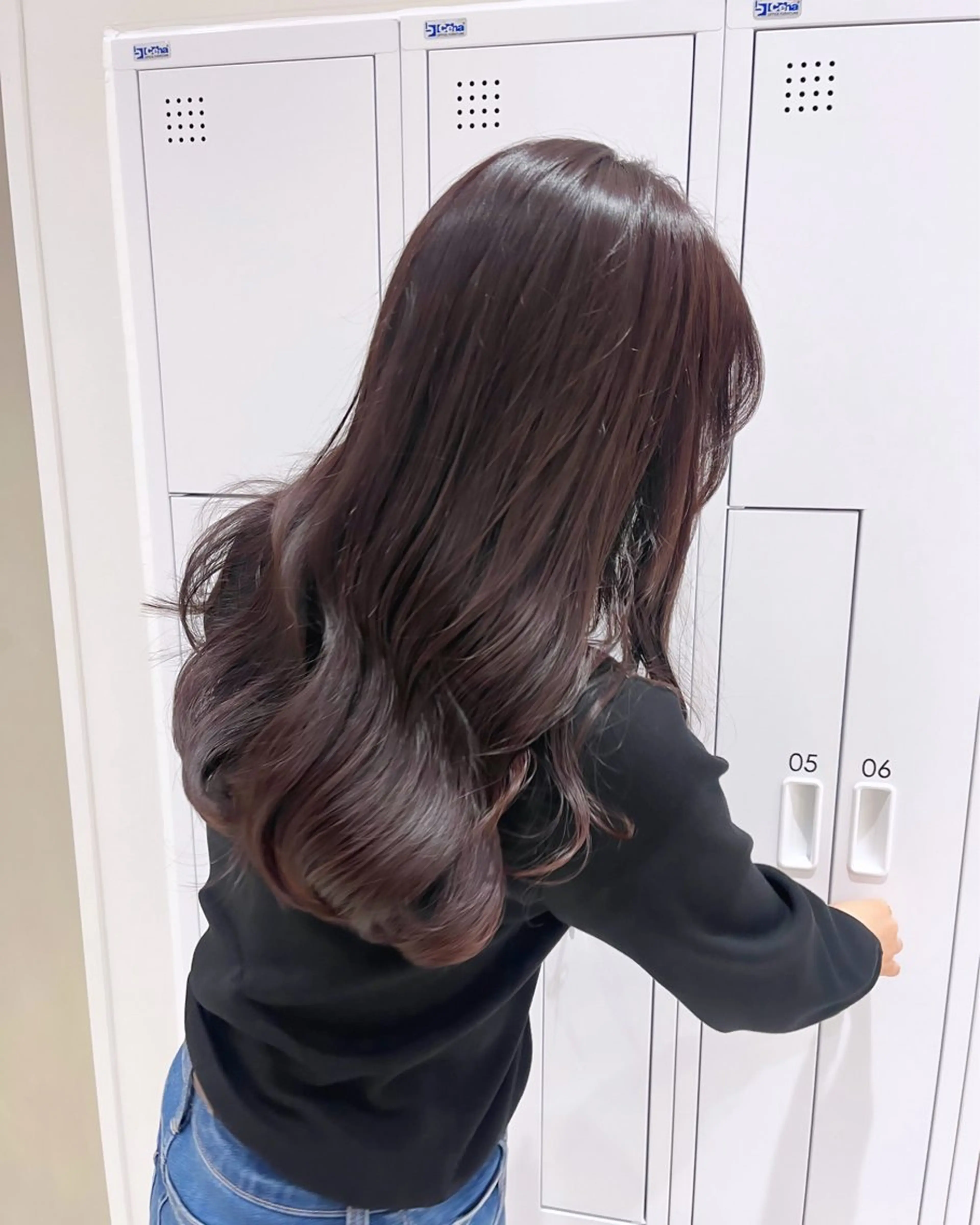ロング カラー 透明感カラー ヘアカラー 艶カラー／ 髪質改善／arisaのヘアスタイル