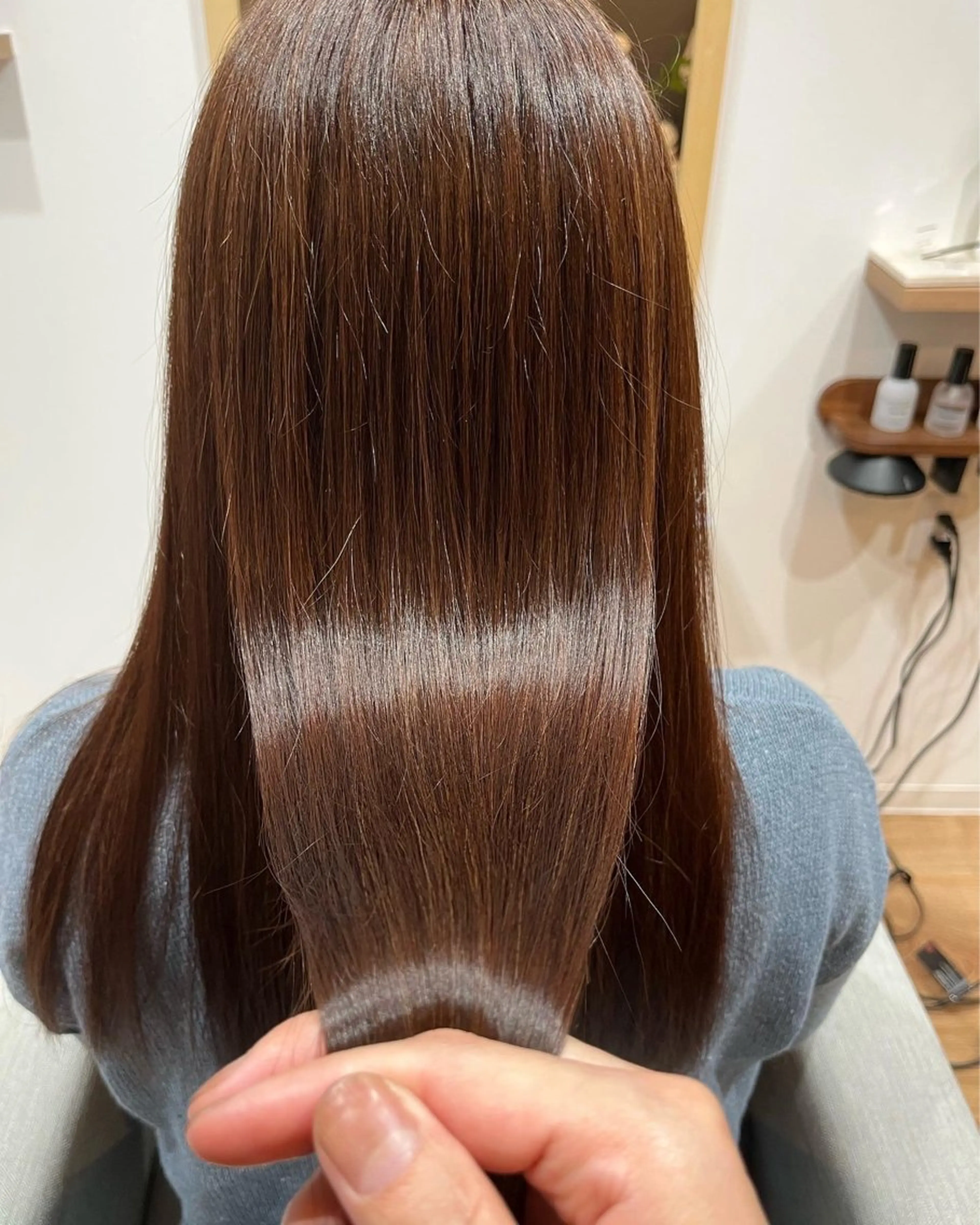 髪質改善トリートメントの写真