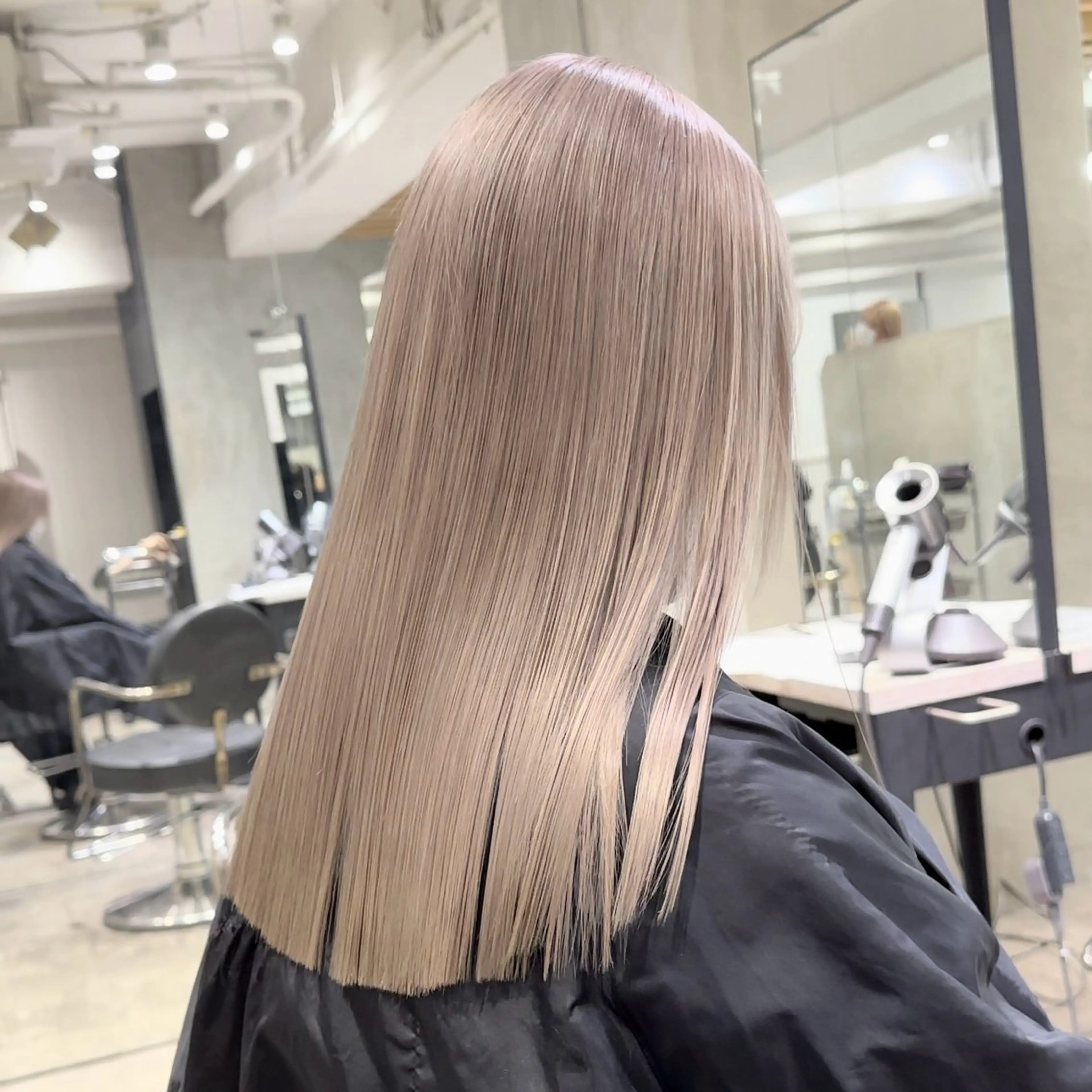 ロング カラー 朝倉 啓太のヘアスタイル