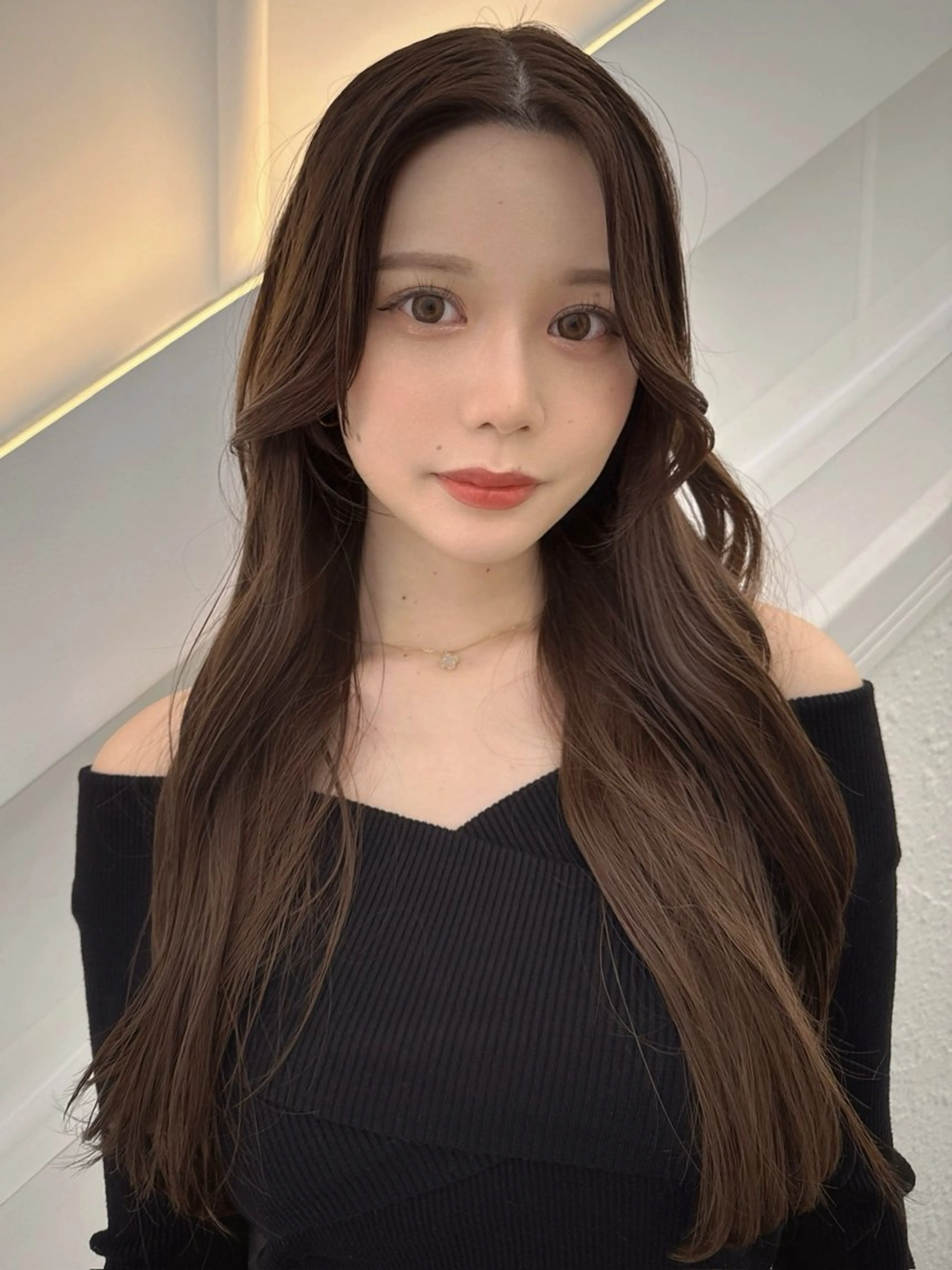 ロング カラー 透明感カラー グレージュ カット ヘアカラー トリートメント 💎透明感カラー特化 💎TAISEIのヘアスタイル