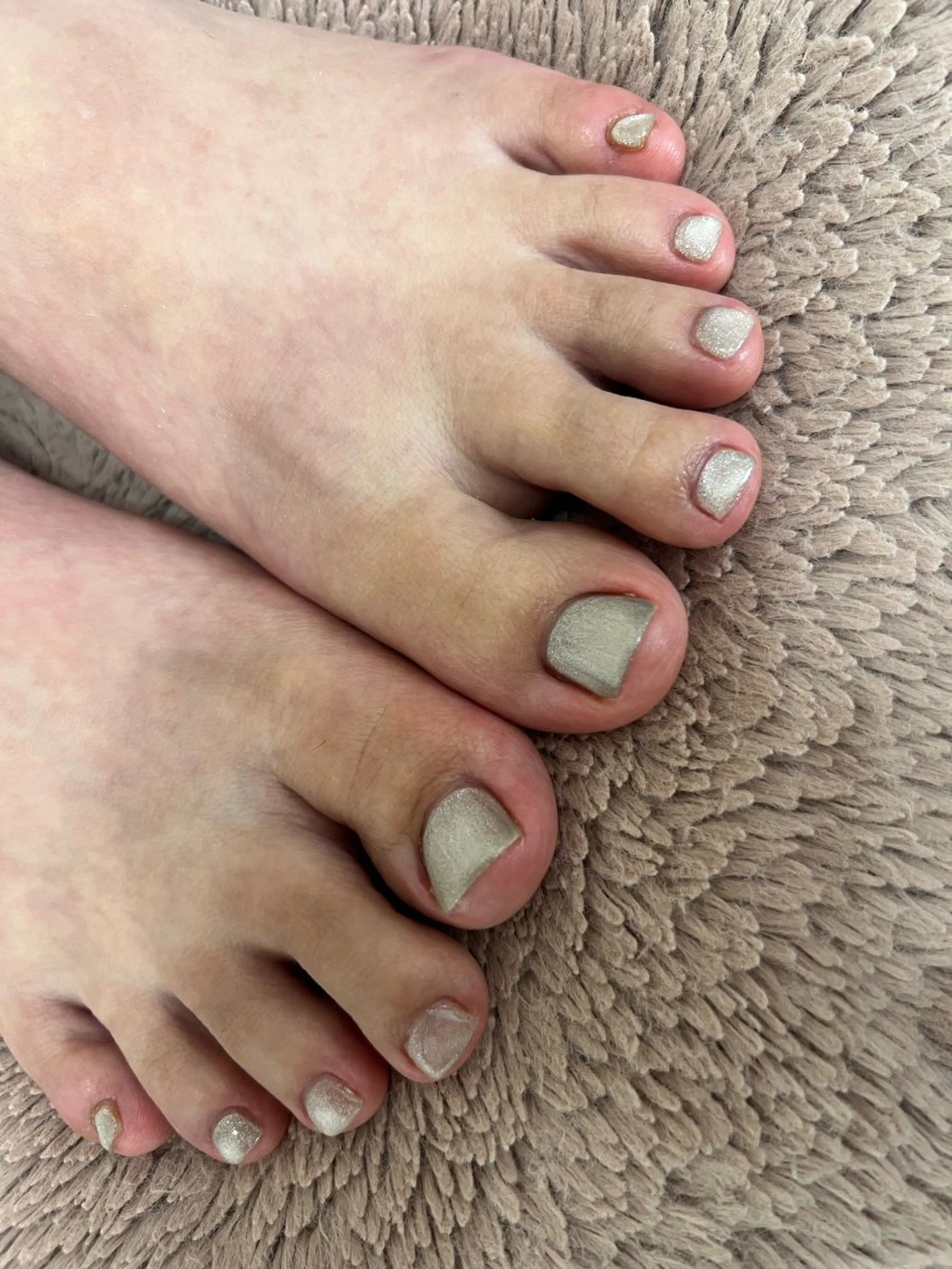 ネイル フットネイル マグネットネイル Luminous ⭐︎のネイルデザイン