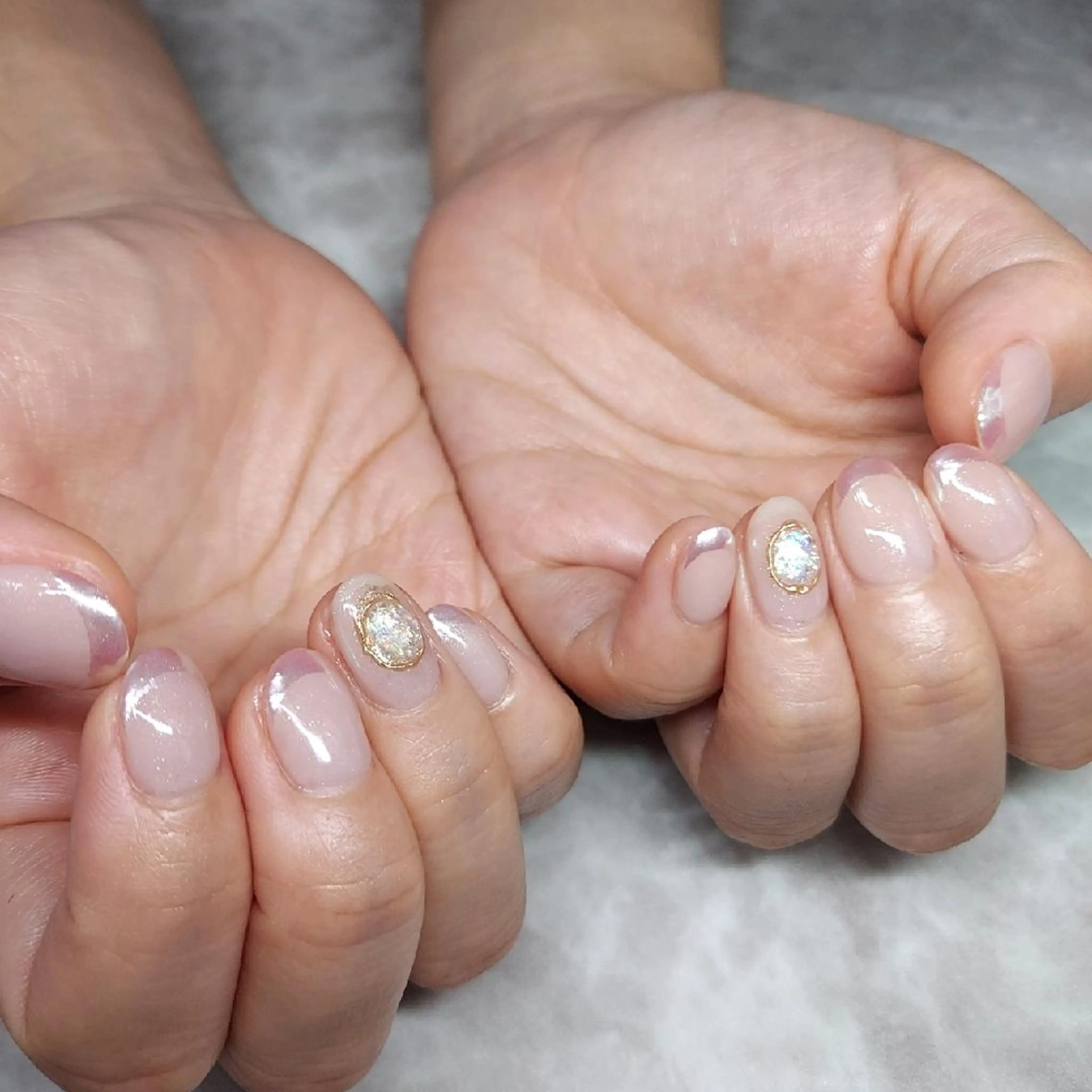 ネイル フラワーネイル マグネットネイル ミラーネイル ニュアンスネイル ハンドネイル 栗東駅 徒歩10分 ネイルサロン ディアのネイルデザイン