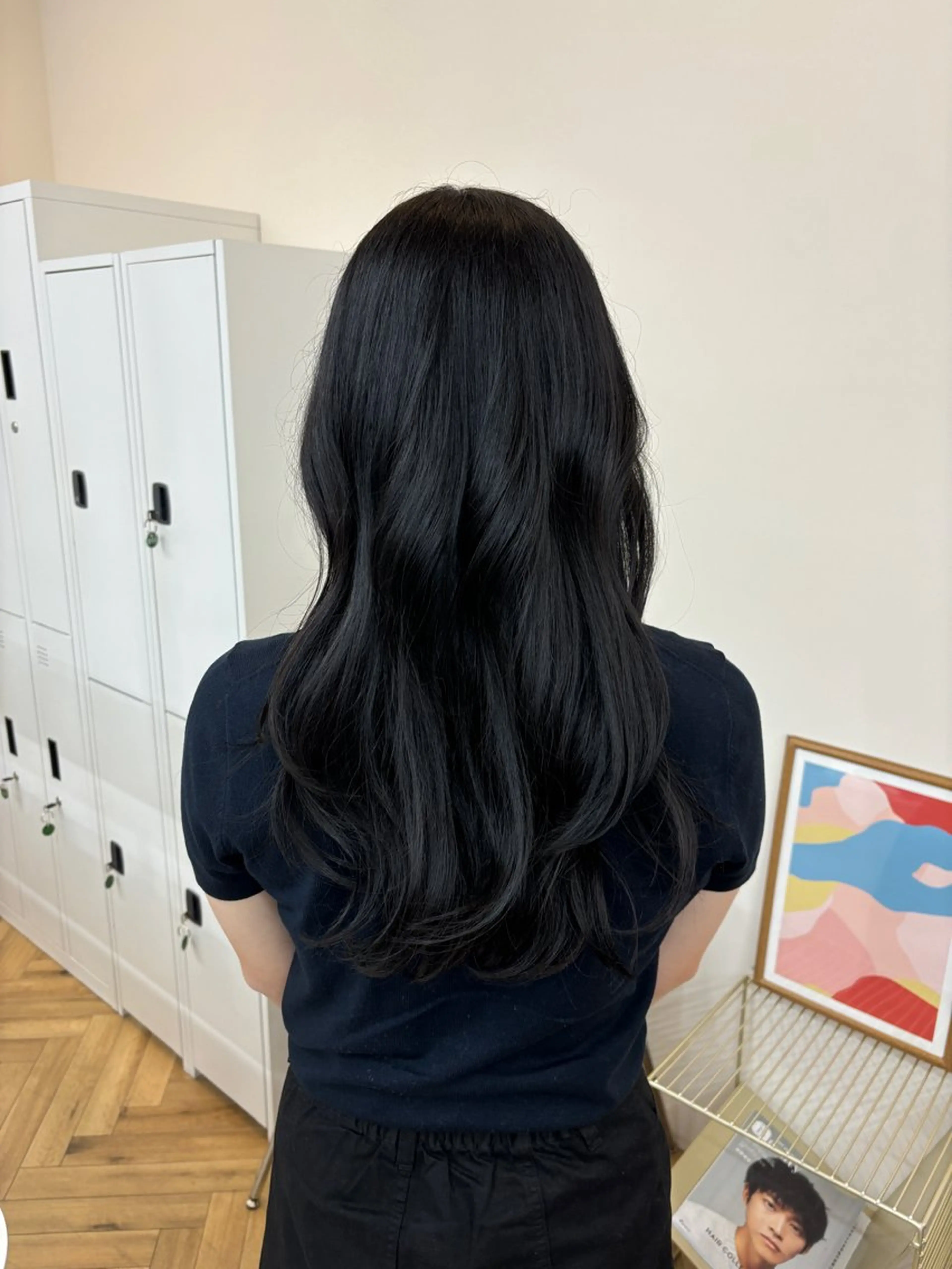 ロング runa/栄/パーマ /ブリーチモデルのヘアスタイル