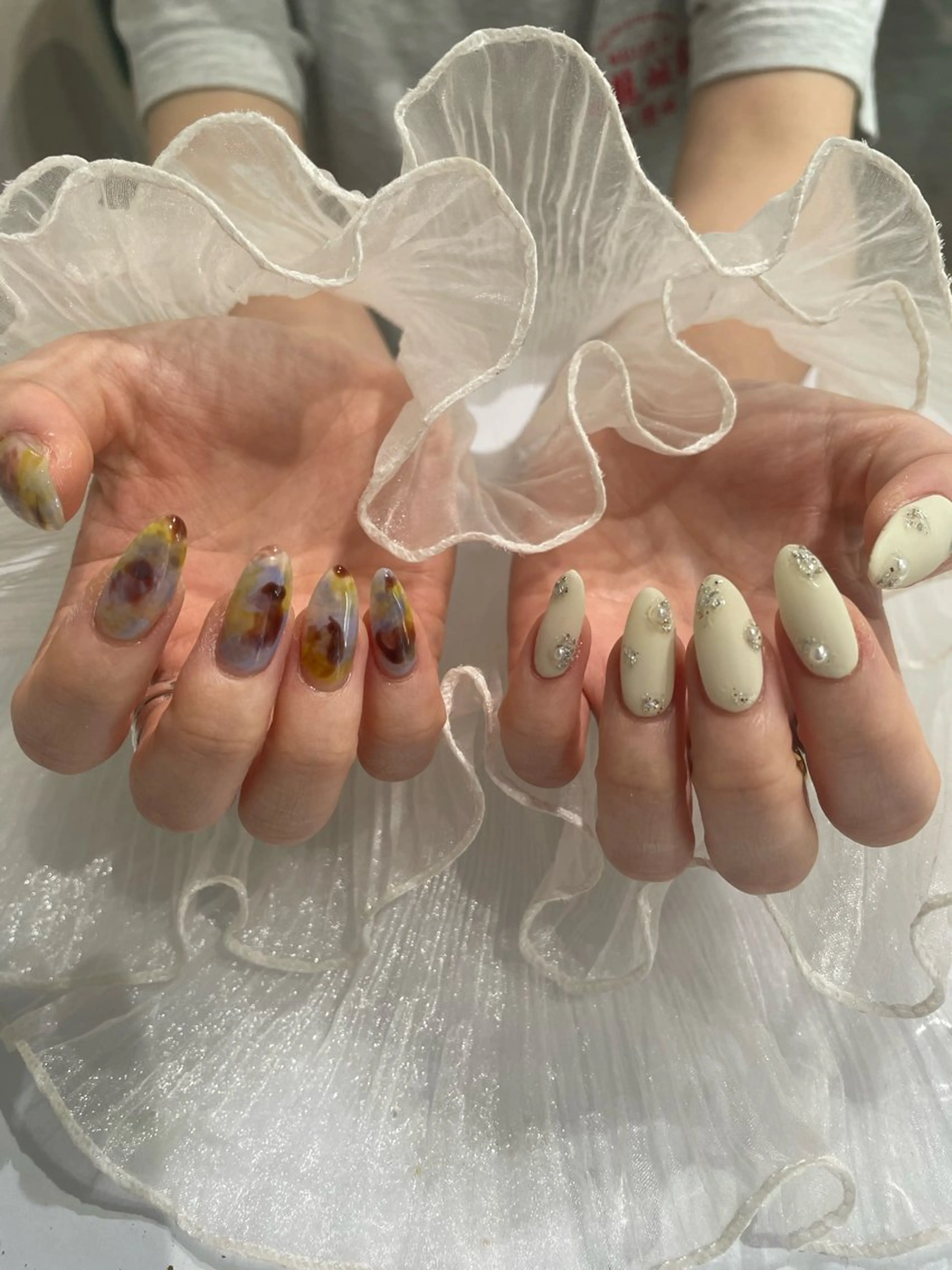 ネイル ‪るか/‪透明感 カラー/アレンジのヘアスタイル