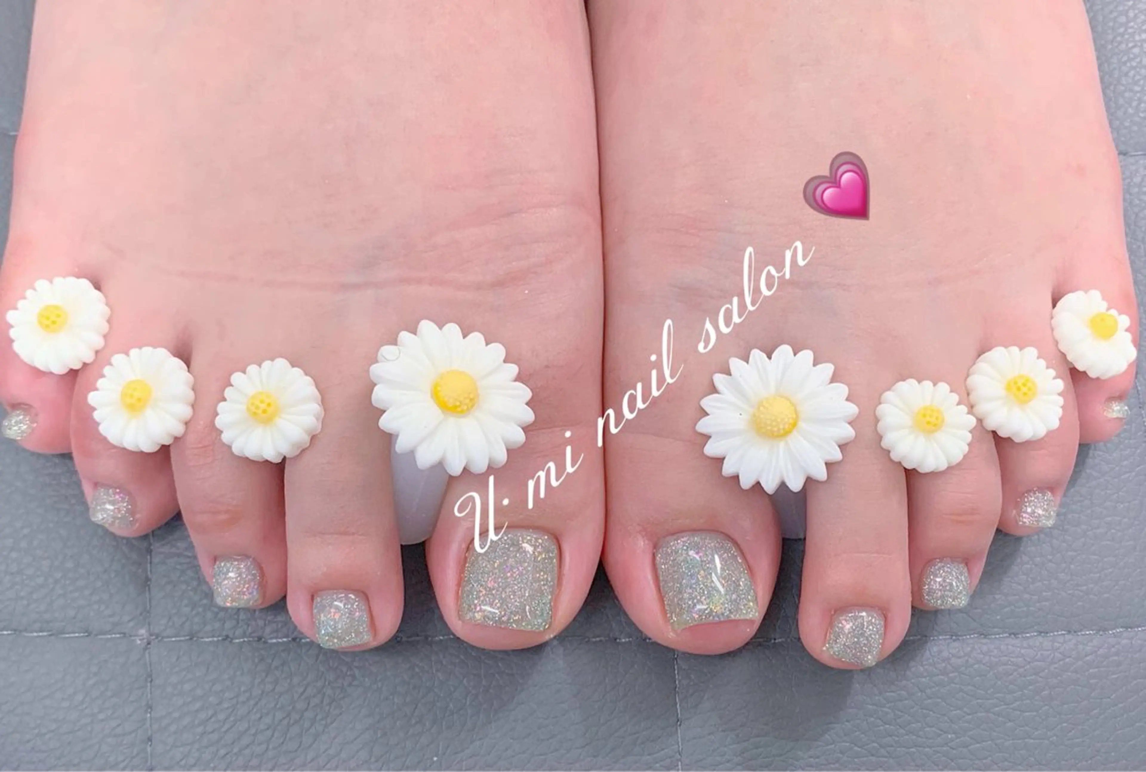 ネイル フットネイル ワンカラーネイル Ｕ·Mi nail salon所属・u・mi  上野御徒町パラジェルのネイルデザイン