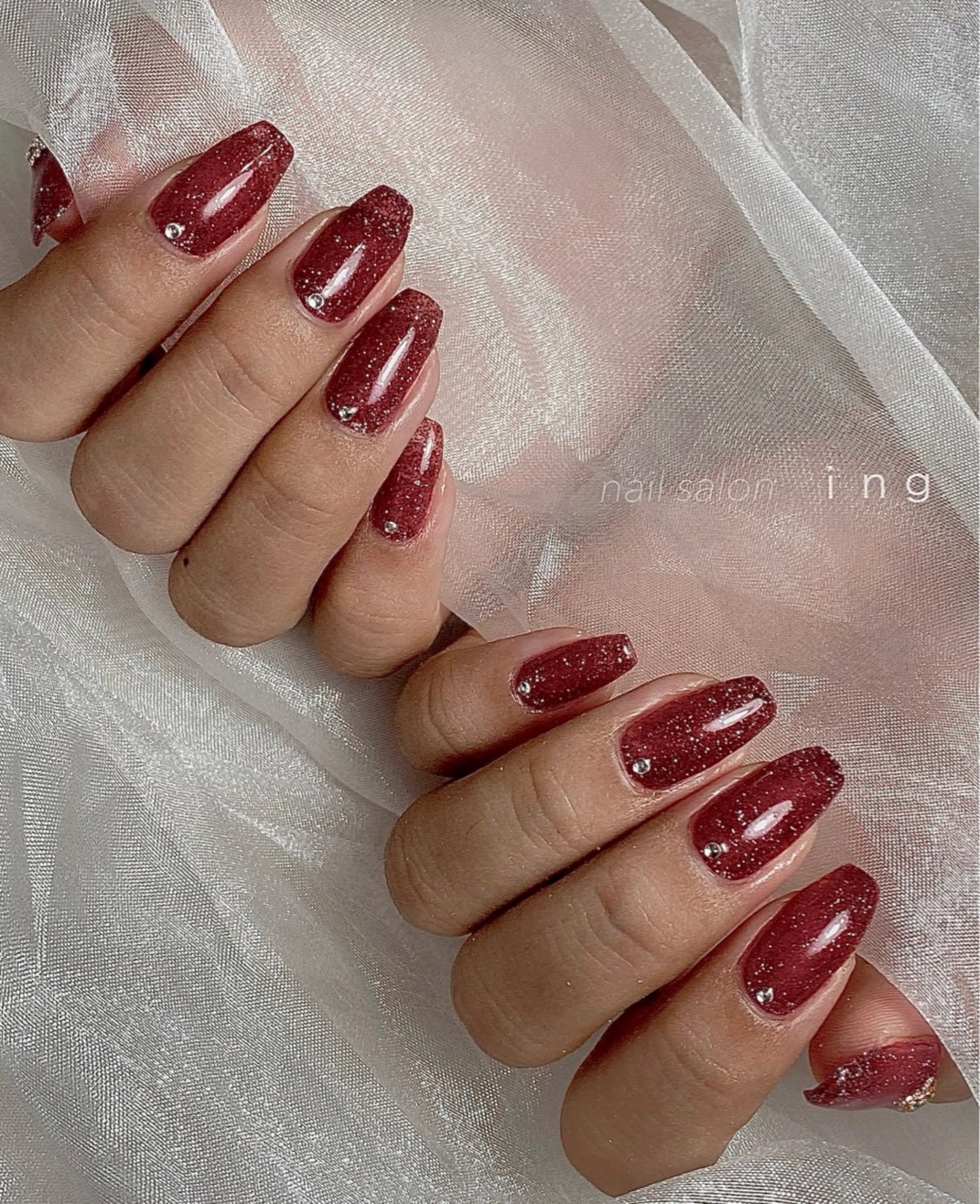 ネイル フラッシュネイル ジェルネイル ワンカラーネイル ｉｎｇ .のネイルデザイン