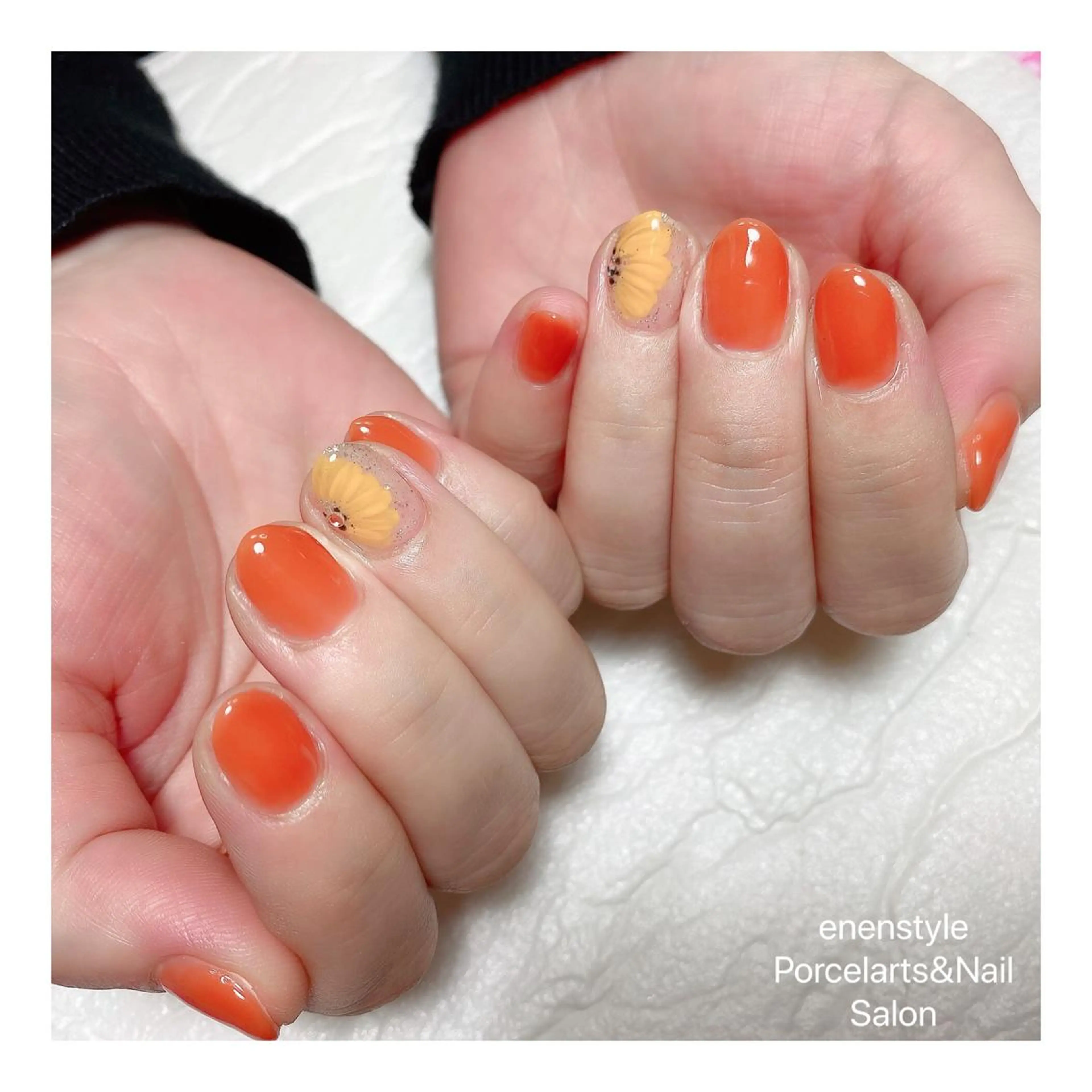 ショート ネイル ハンドネイル 👑enen style👑のネイルデザイン