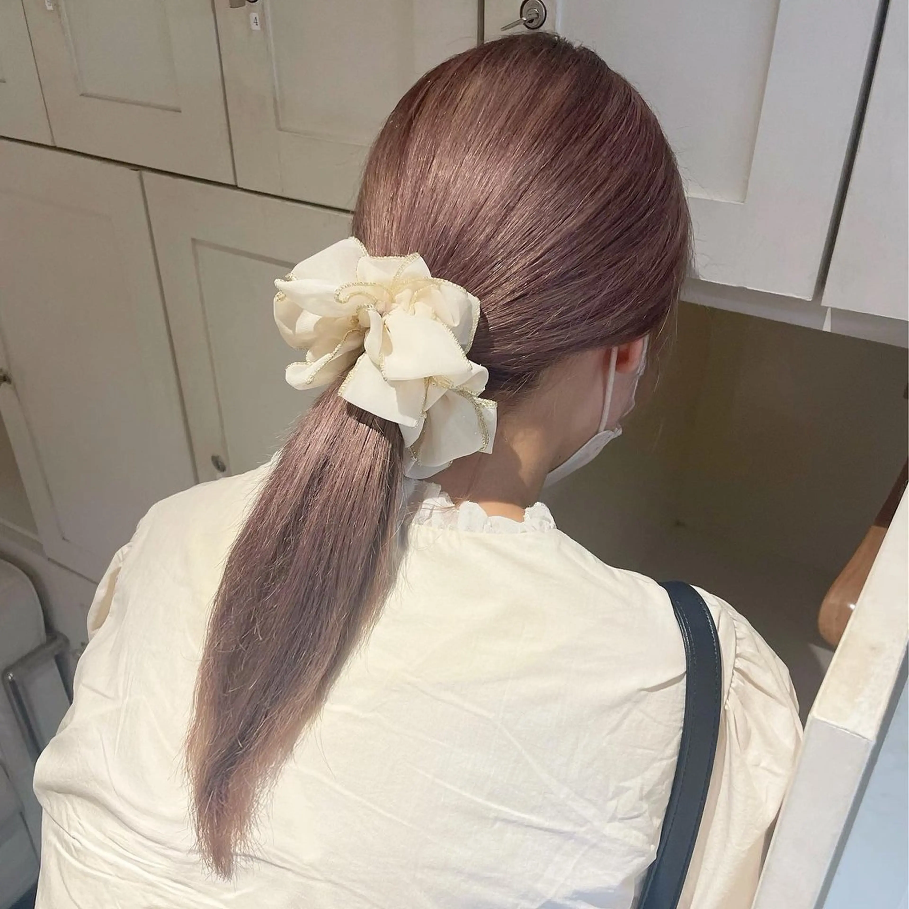 ロング ヘアカラー トリートメント ♡似合わせハイトーン ♡maiのヘアスタイル