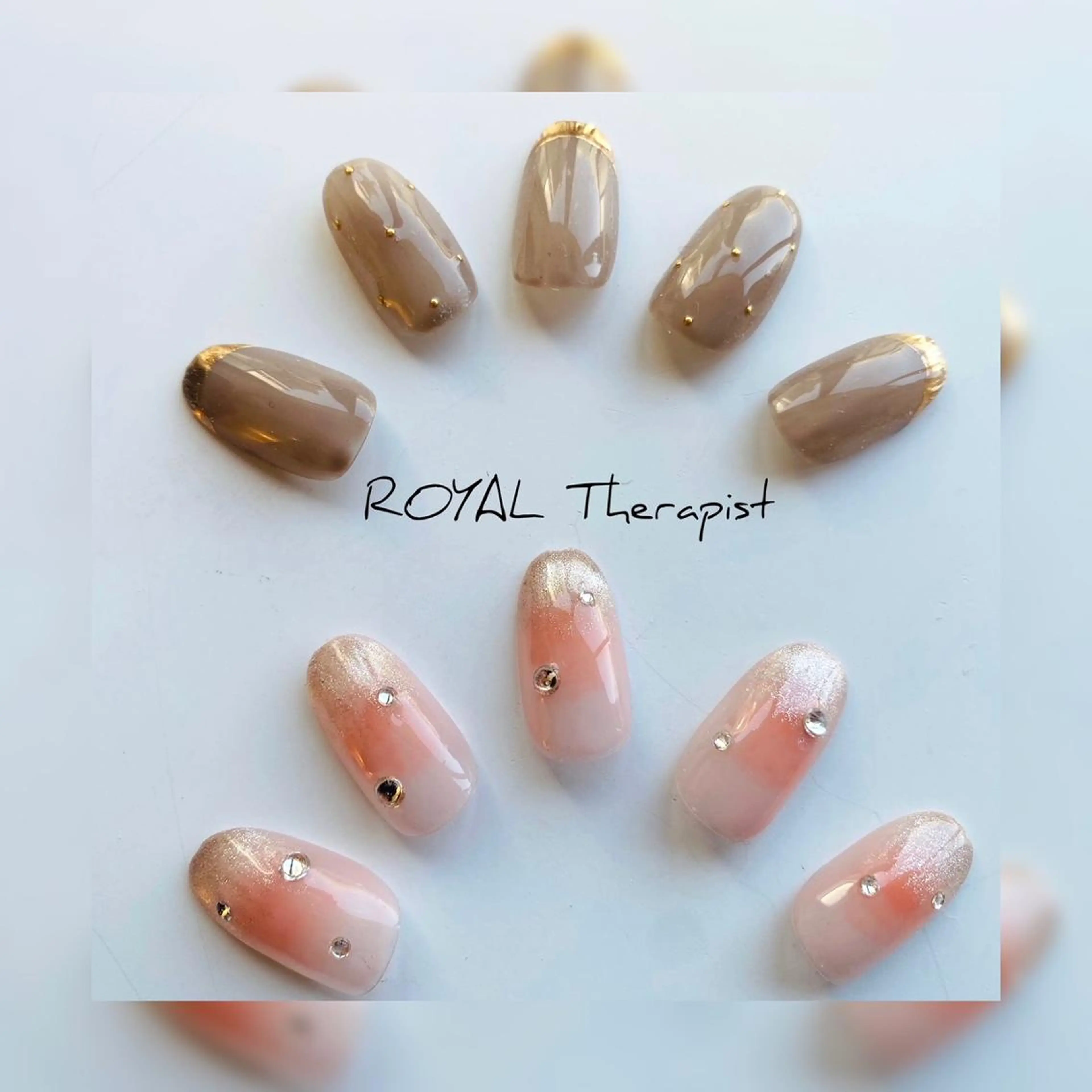 ネイル 【尾下】 ロイヤル•セラピストのネイルデザイン