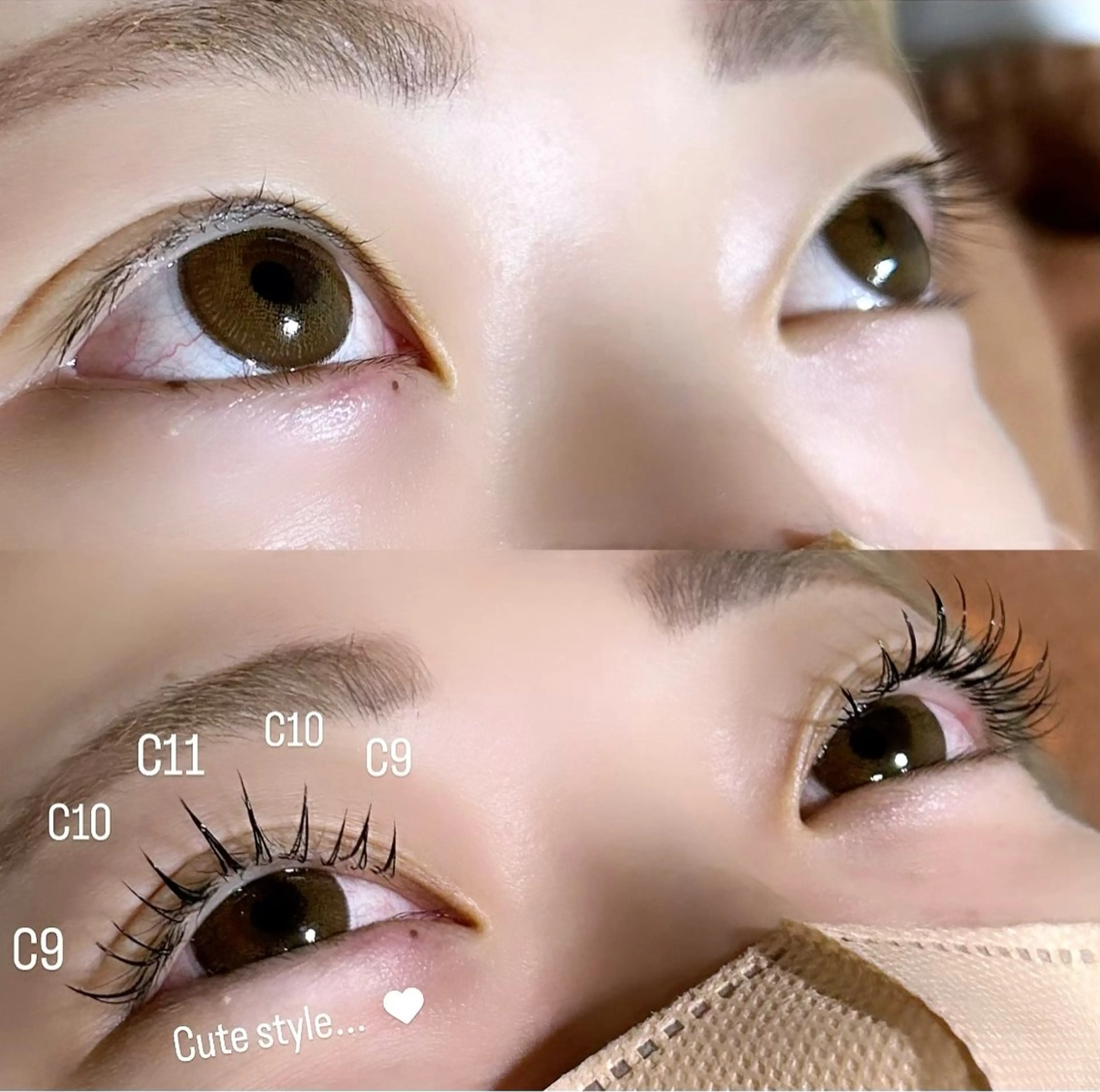 マツエク・マツパ Cカール キュート 🩷ྀི中村 ほのか🧸🌷のヘアスタイル