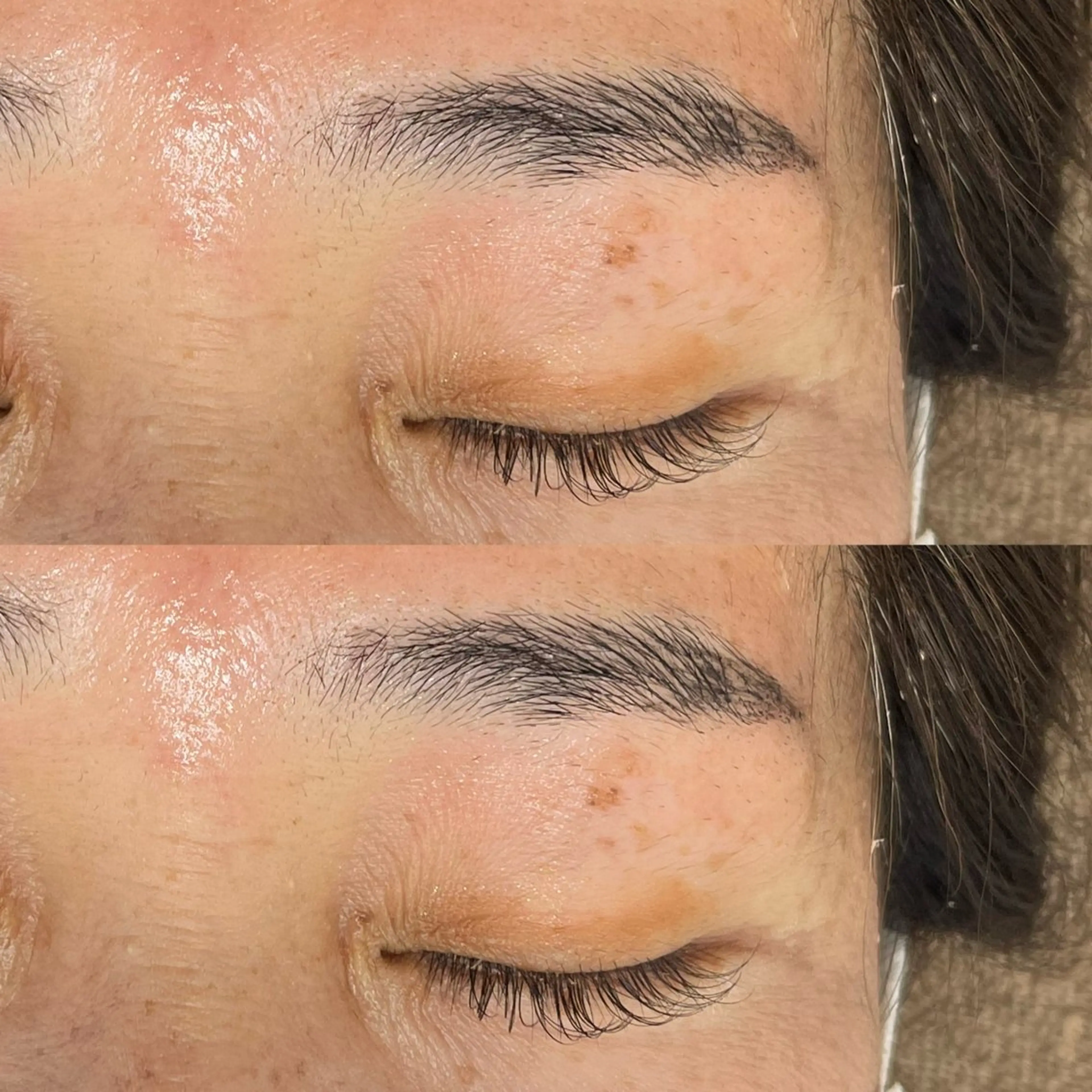 アイブロウ ワックス脱毛 眉カット その他(アイブロウ) 超透明感カラー🦋韓 国羽エクステ🪽🫧のヘアスタイル