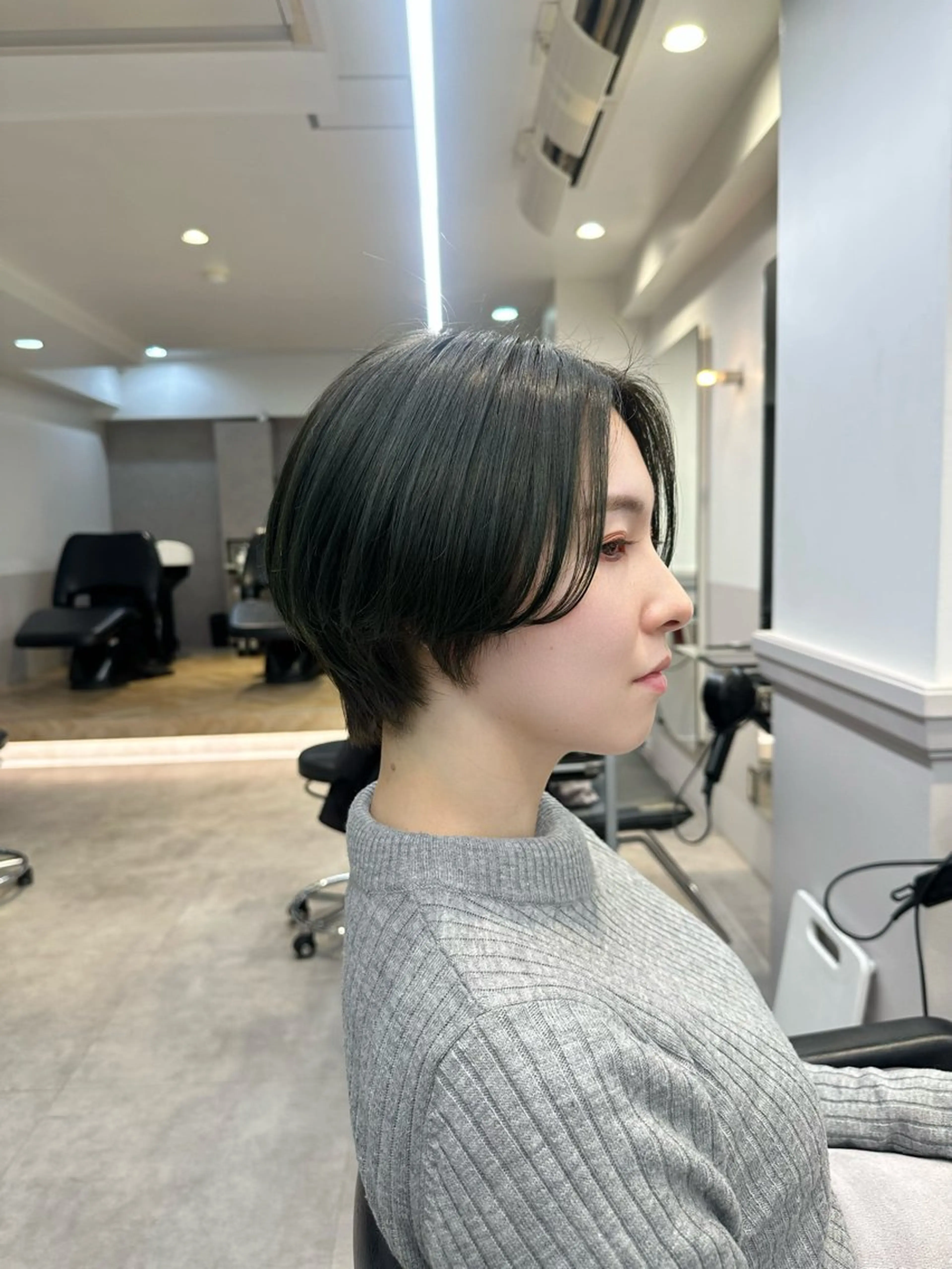 ショート ハンサムショート ショートヘア あいこ/ハンサムショ ート無料/蔵前🌷のヘアスタイル