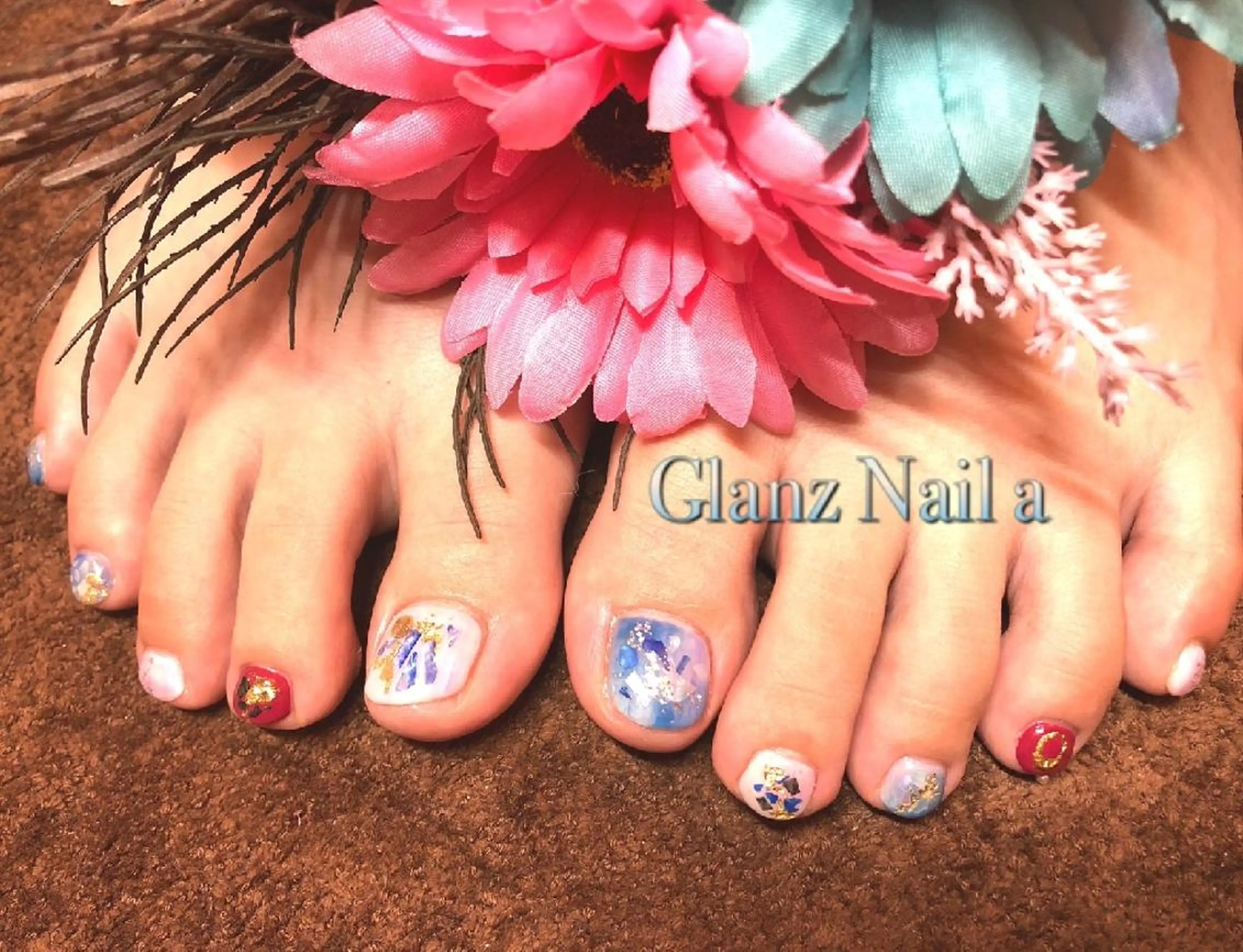 ネイル ニュアンスネイル Glanz  Nail aのネイルデザイン