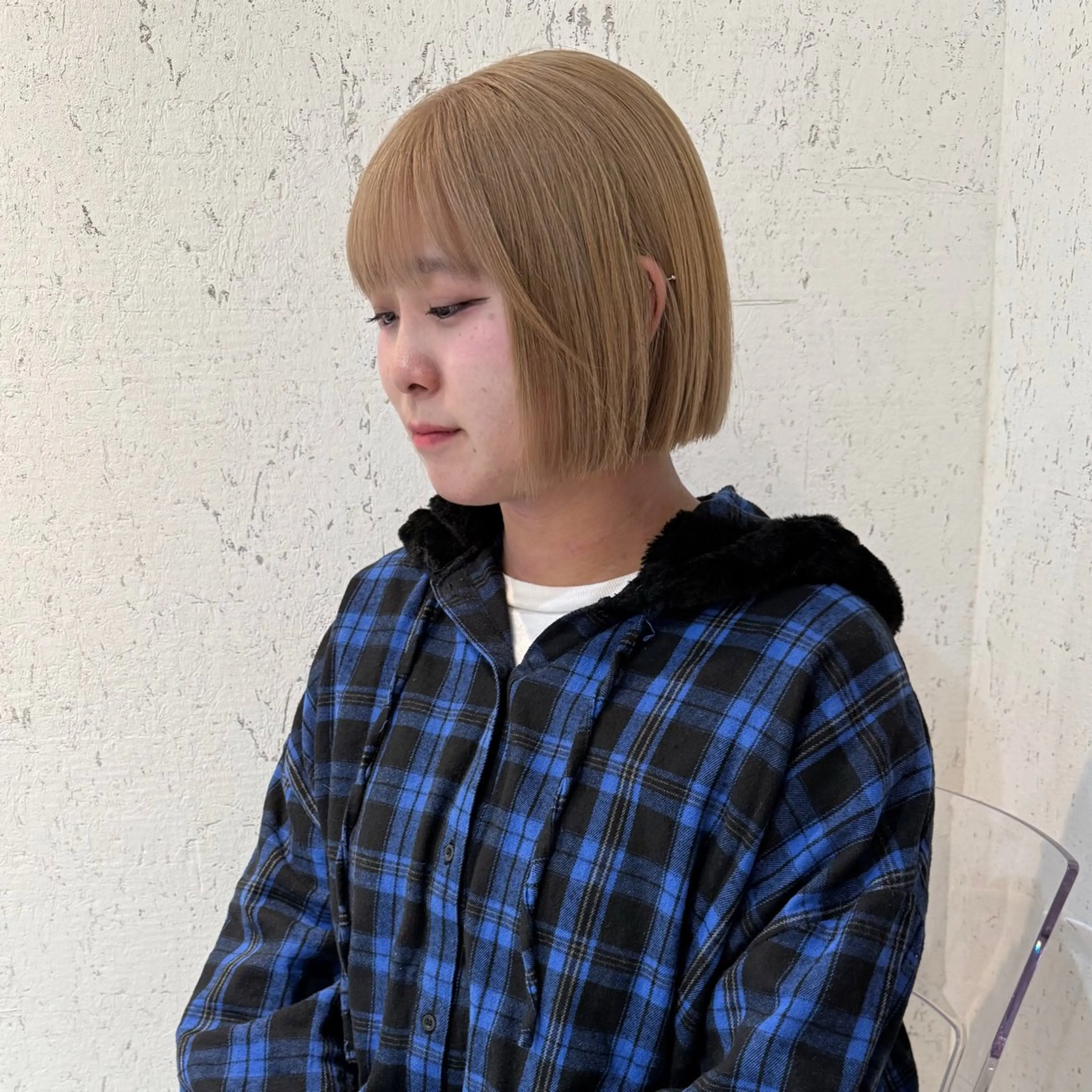 ショート カラー ブリーチ カット ヘアカラー トリートメント mai / linoah˚✧のヘアスタイル