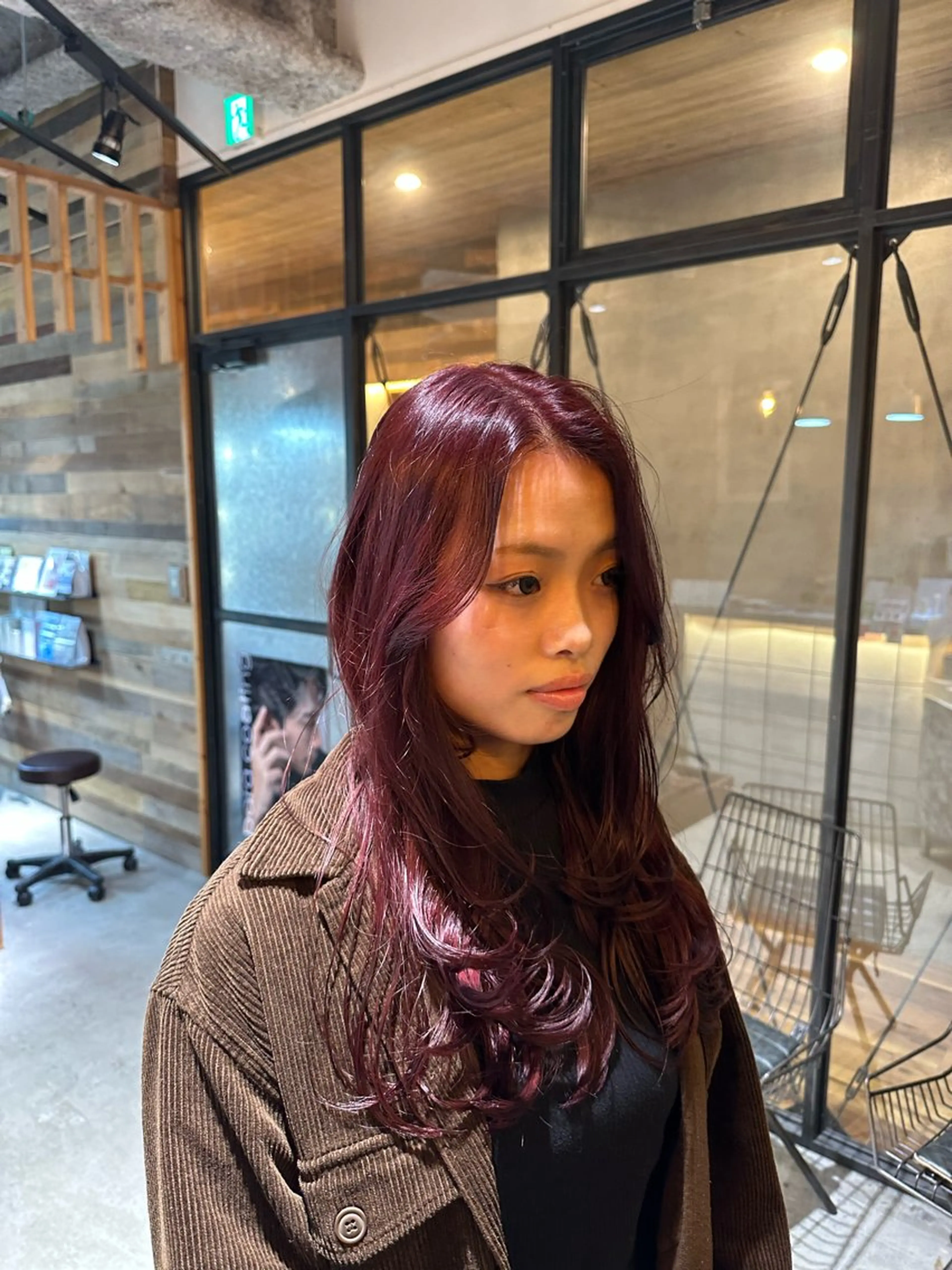 ロング ヘアカラー 溜一太／似合わせ/ メンズカットのヘアスタイル