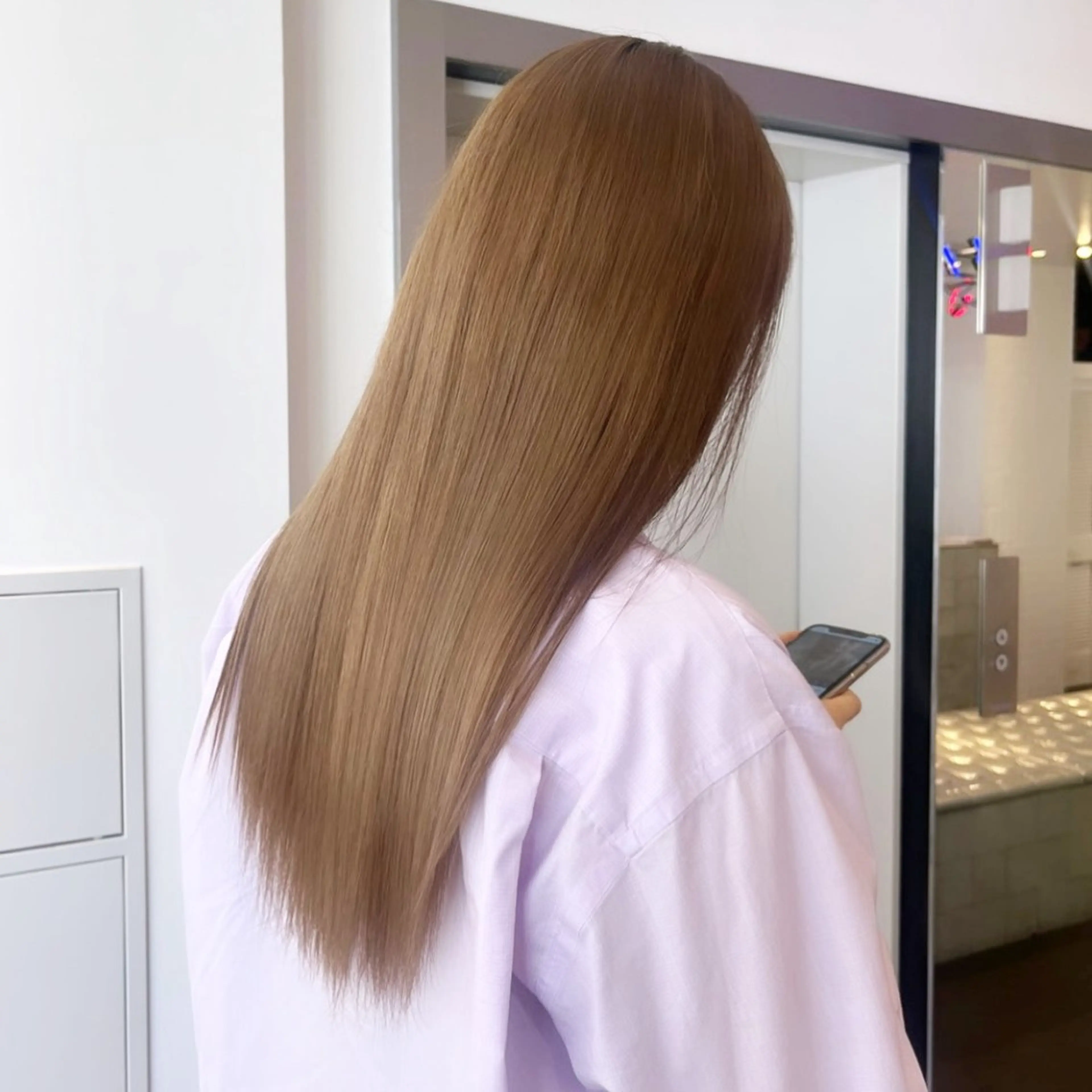 ロング カラー ベージュカラー 🍒暖色✖️レイヤー ／Haruna🍒のヘアスタイル