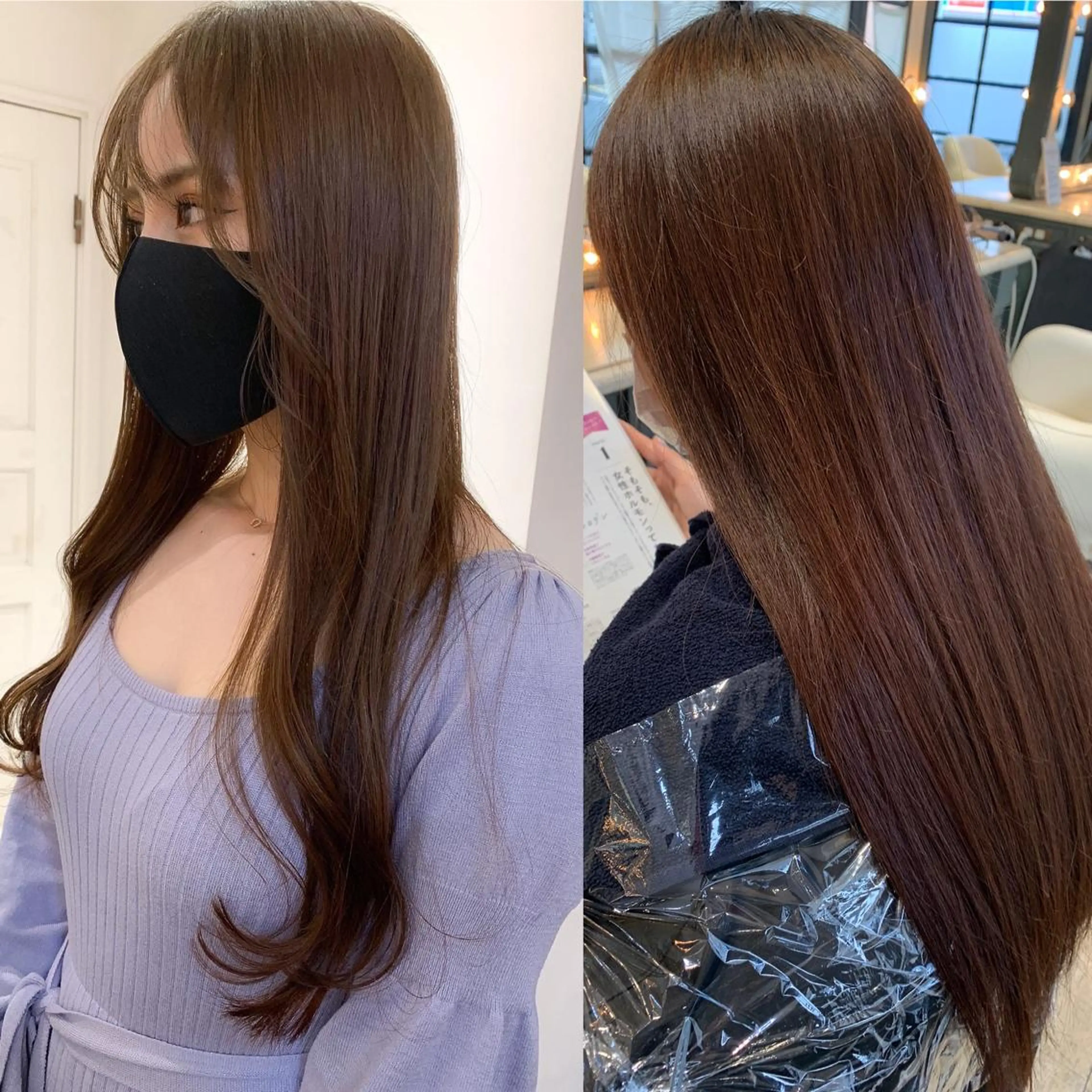セミロング カラー パーマ ヘアアレンジ メンズ キッズ ネイル マツエク・マツパ アイブロウ メンズ就活ヘア 学生(メンズ向け) 透明感カラー 眉カラー 学生 ヘアカラー トリートメント hiro【沿線で叶う 似合わせhair】のヘアスタイル