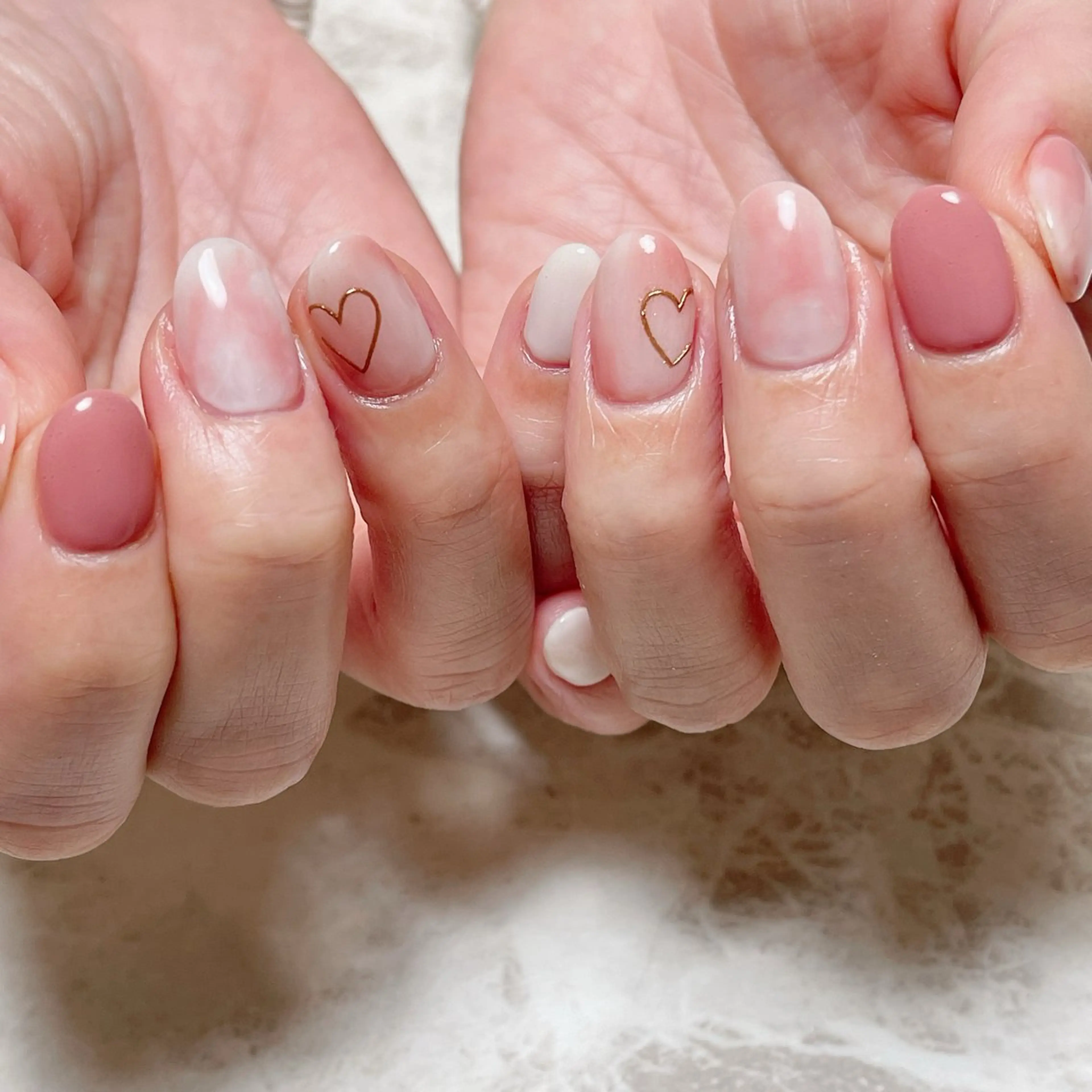 ネイル ハンドネイル Nailsalon Lebelのネイルデザイン