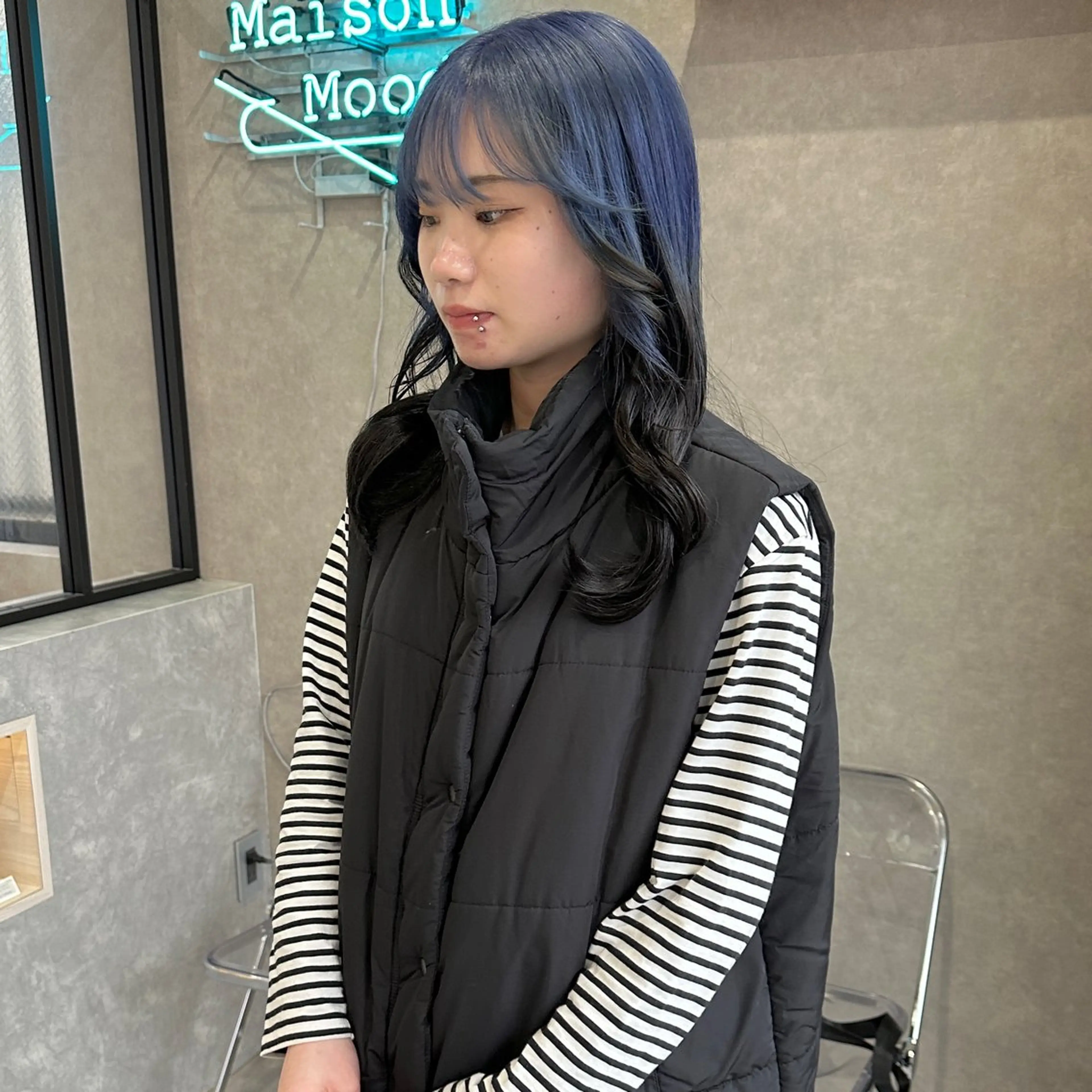 ロング カラー 似合わせカット はちすか るかのヘアスタイル