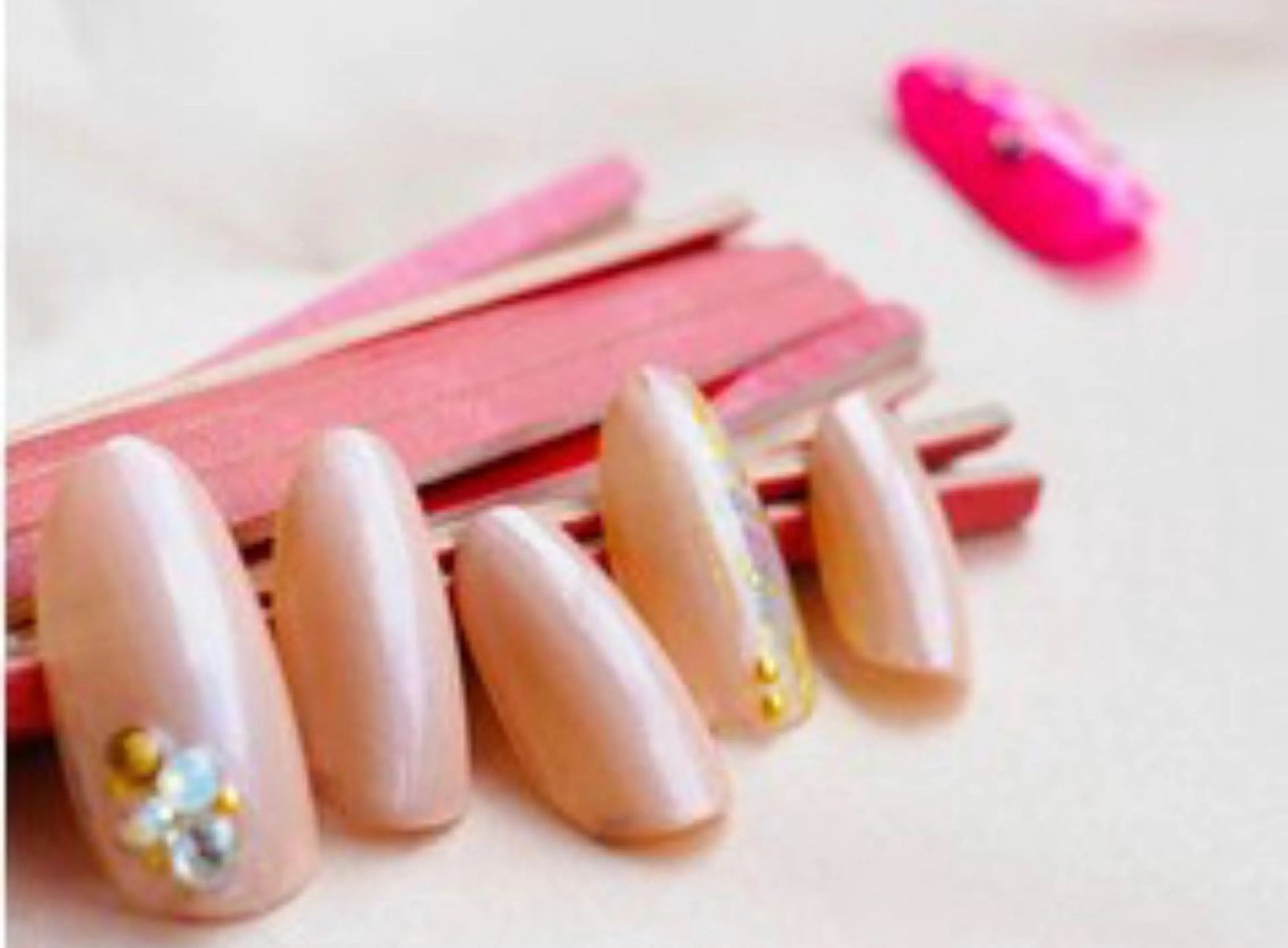 【ハンドジェル】ベーシックネイル💅オフケア込み（スカルプ、ハードジェルのオフはNG）の写真