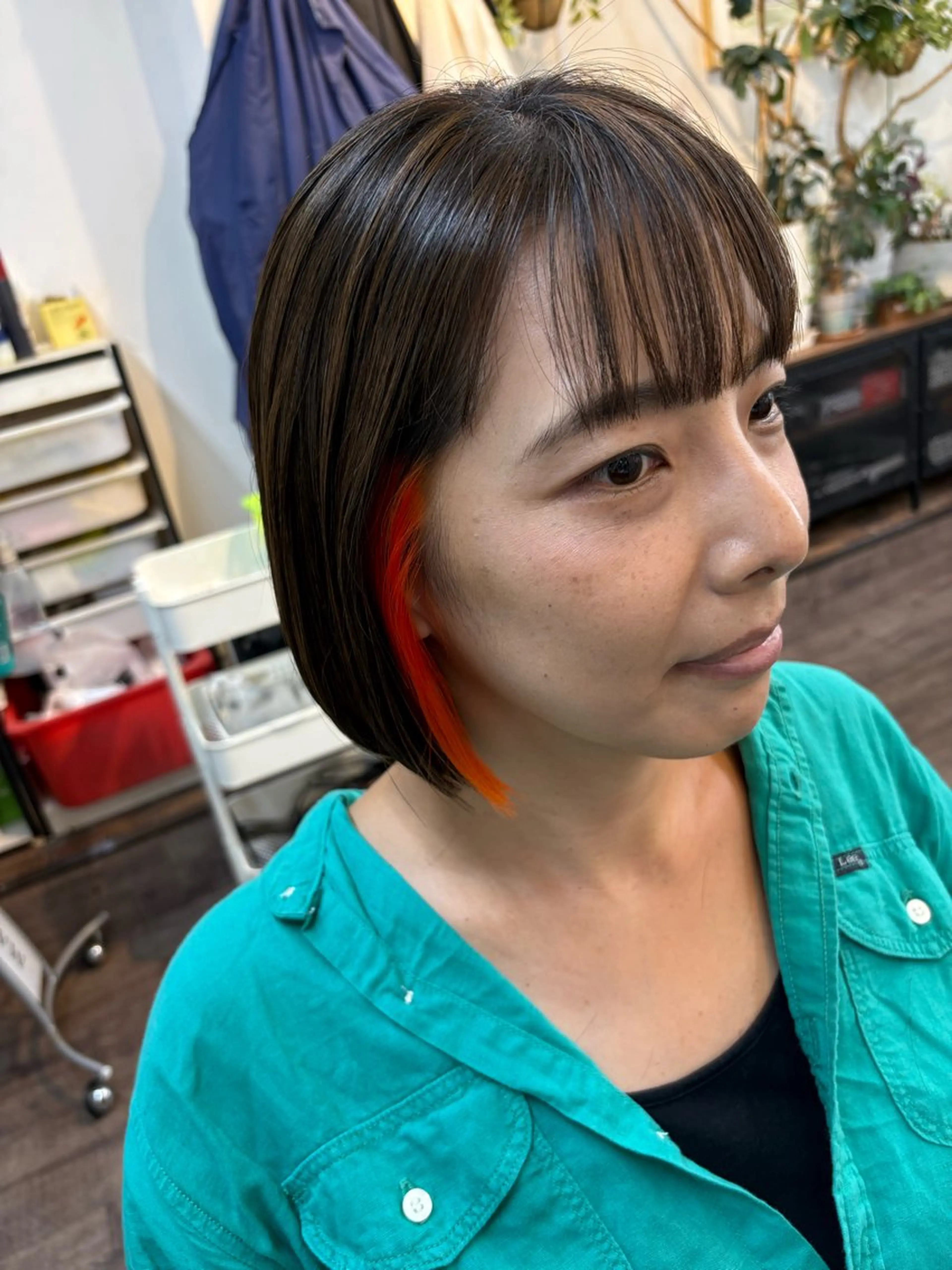 ミディアム ajuga所属・hama yukiのヘアスタイル